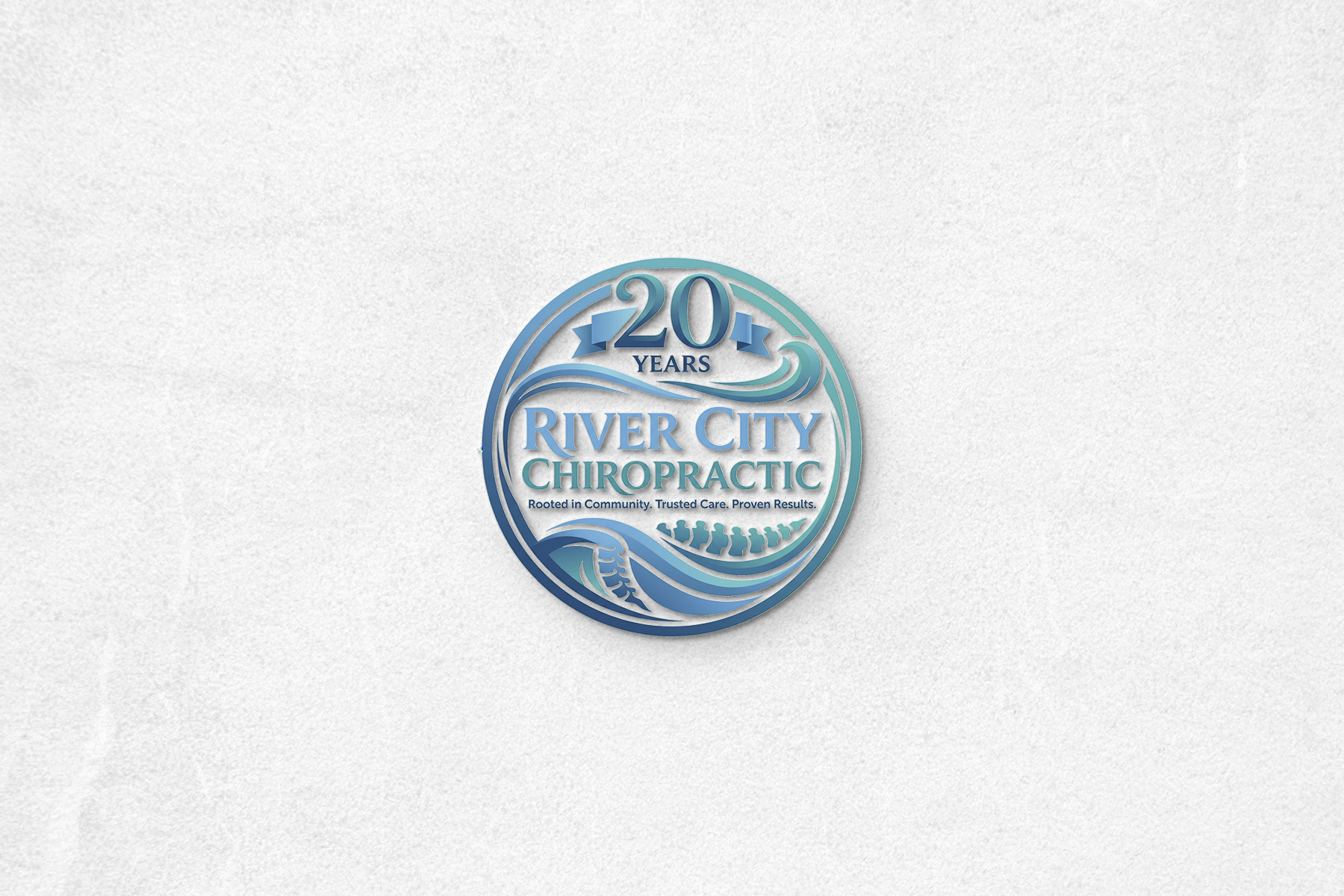 Diseño de Logo por Olivia Marie Smith para River City Chiropractic | Diseño: #36904942