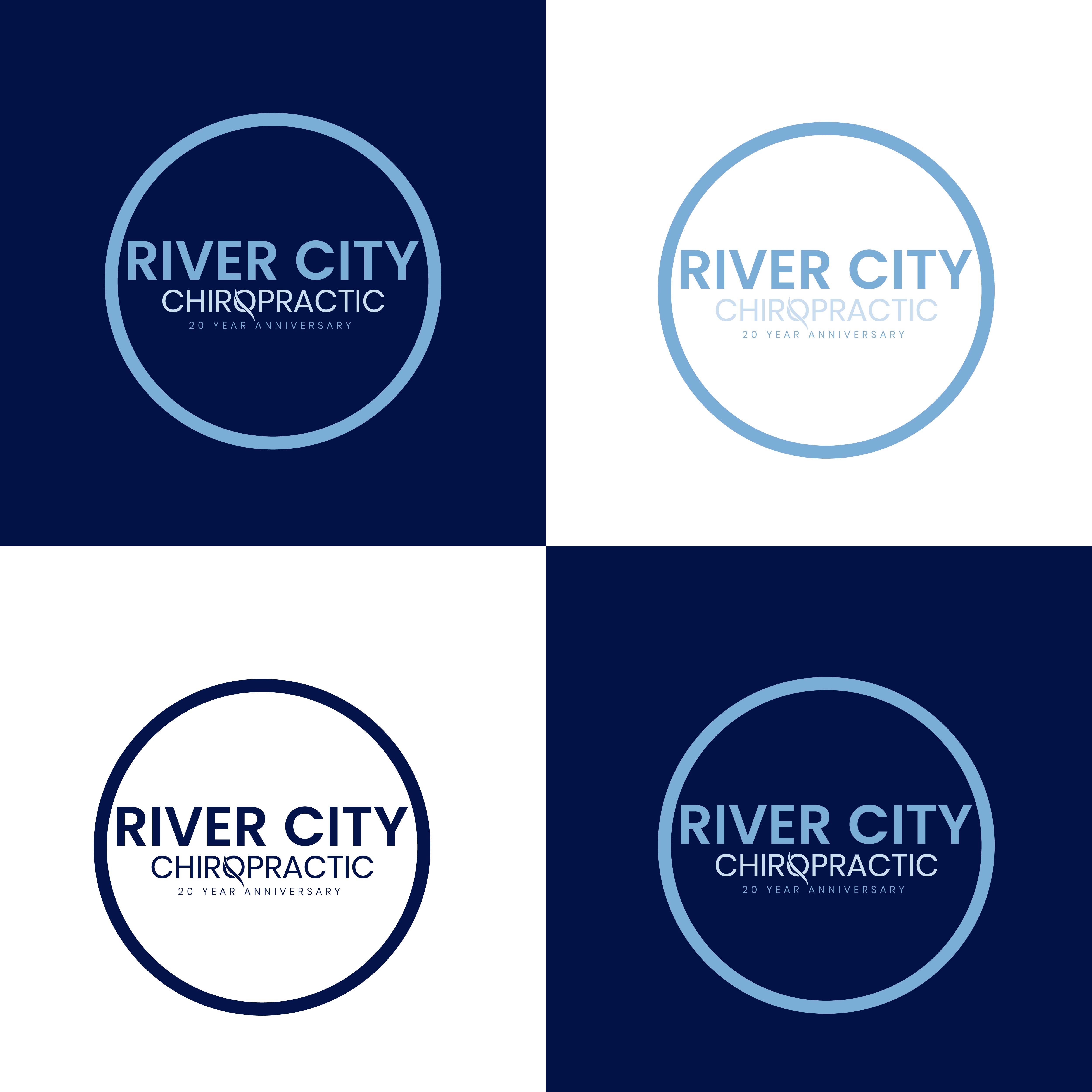 Logo-Design von Md khabir  für River City Chiropractic | Design #36911485