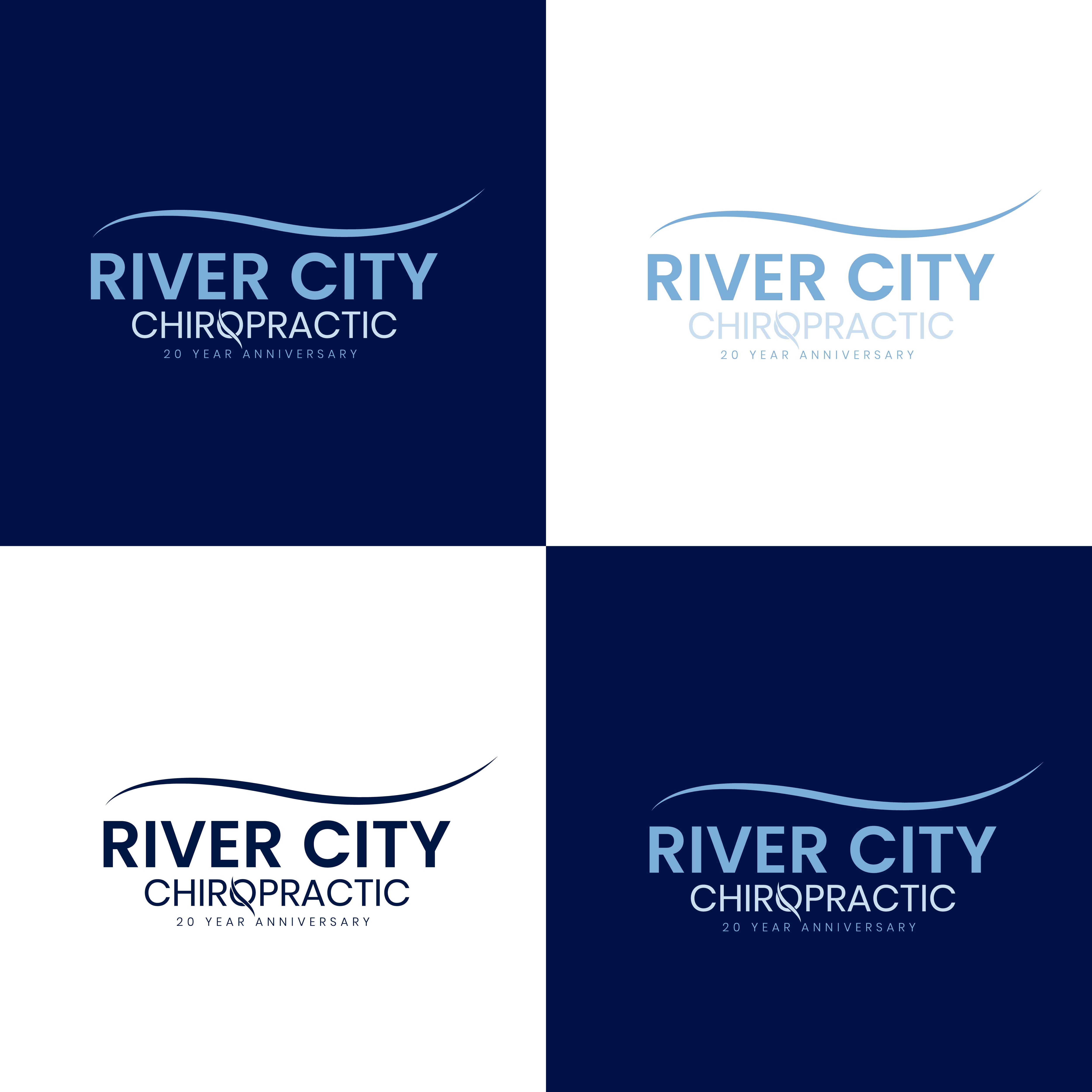 Logo-Design von Md khabir  für River City Chiropractic | Design #36911537