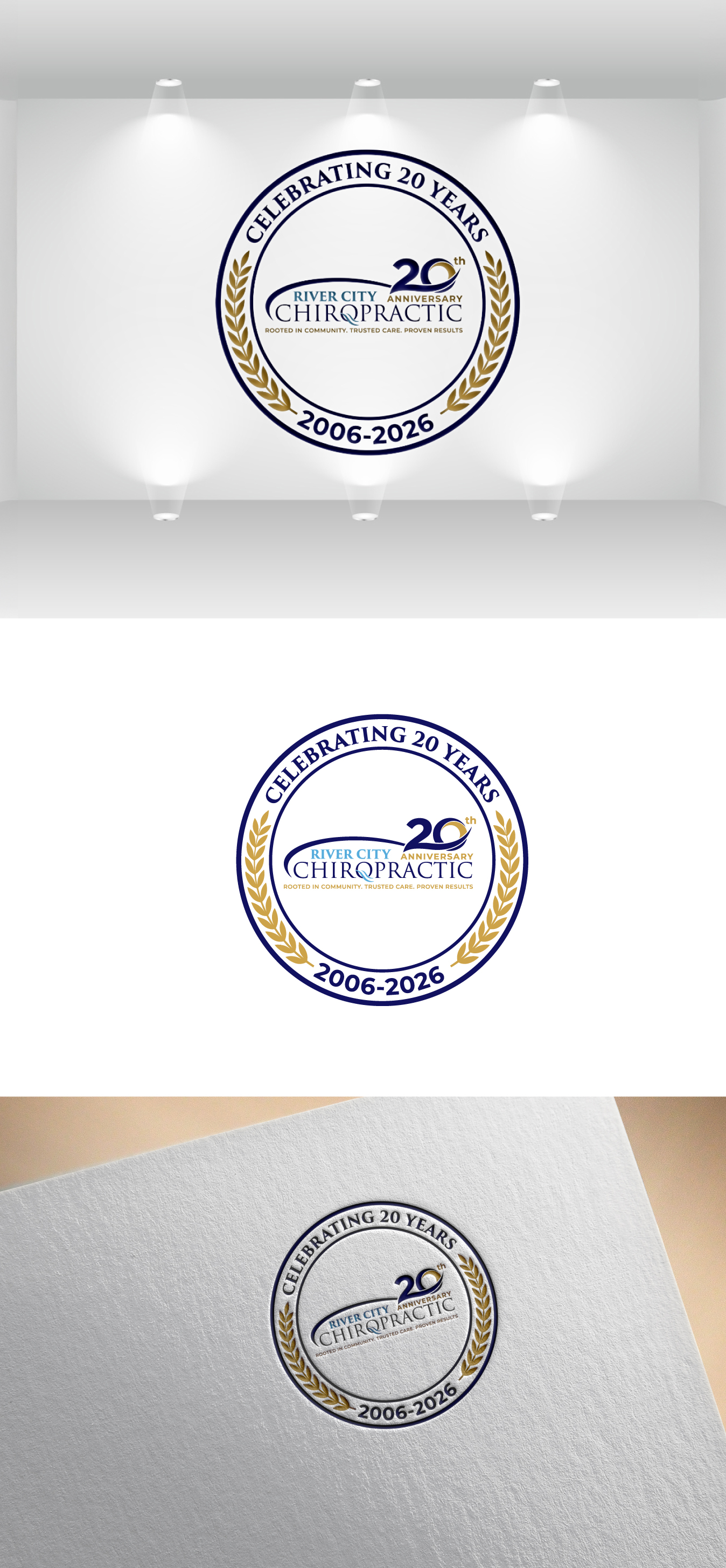 Logo-Design von Oliver_Design für River City Chiropractic | Design #36905878
