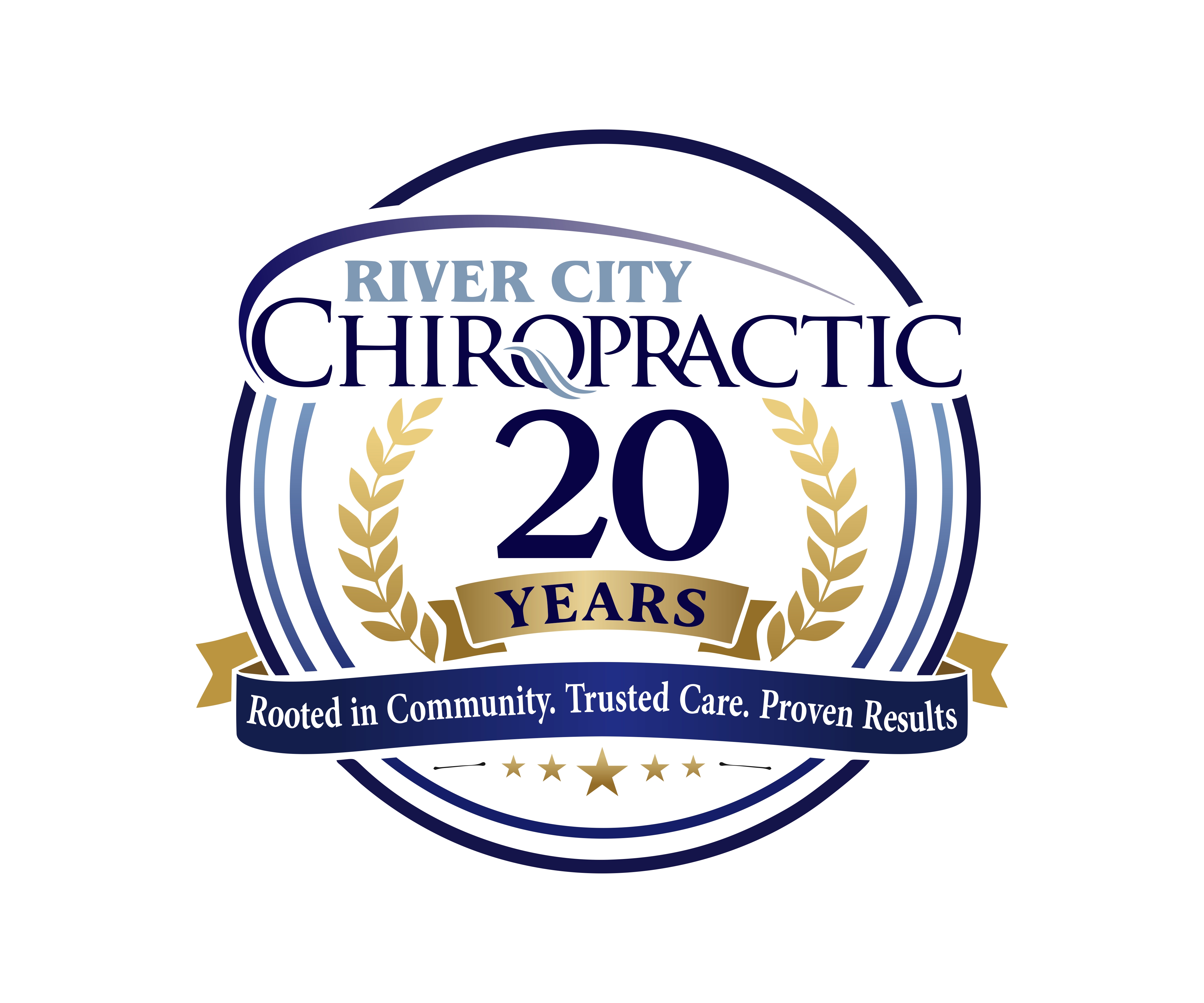 Logo-Design von itadori yanto für River City Chiropractic | Design #36906261