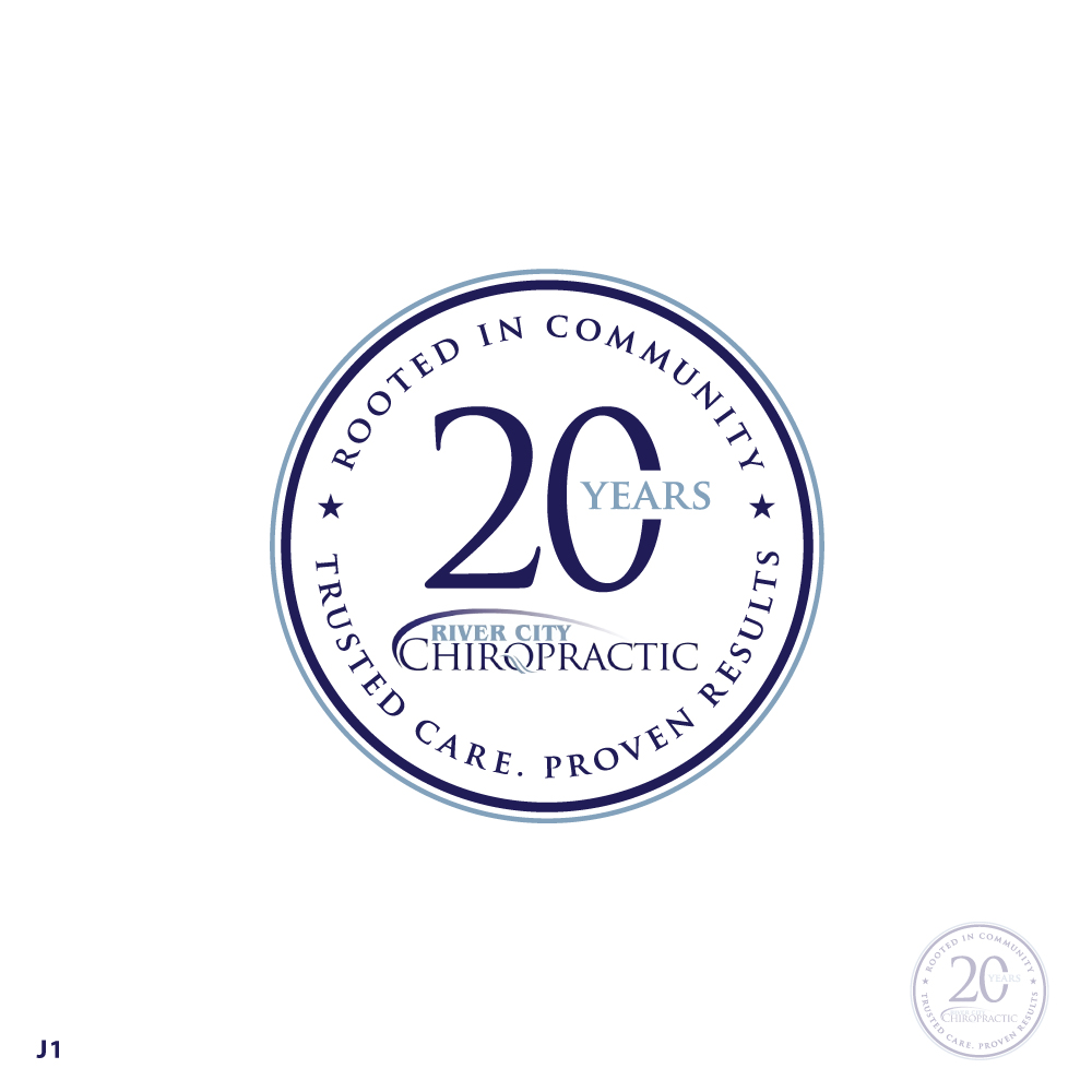Diseño de Logo por Sujit Banerjee para River City Chiropractic | Diseño #36907379