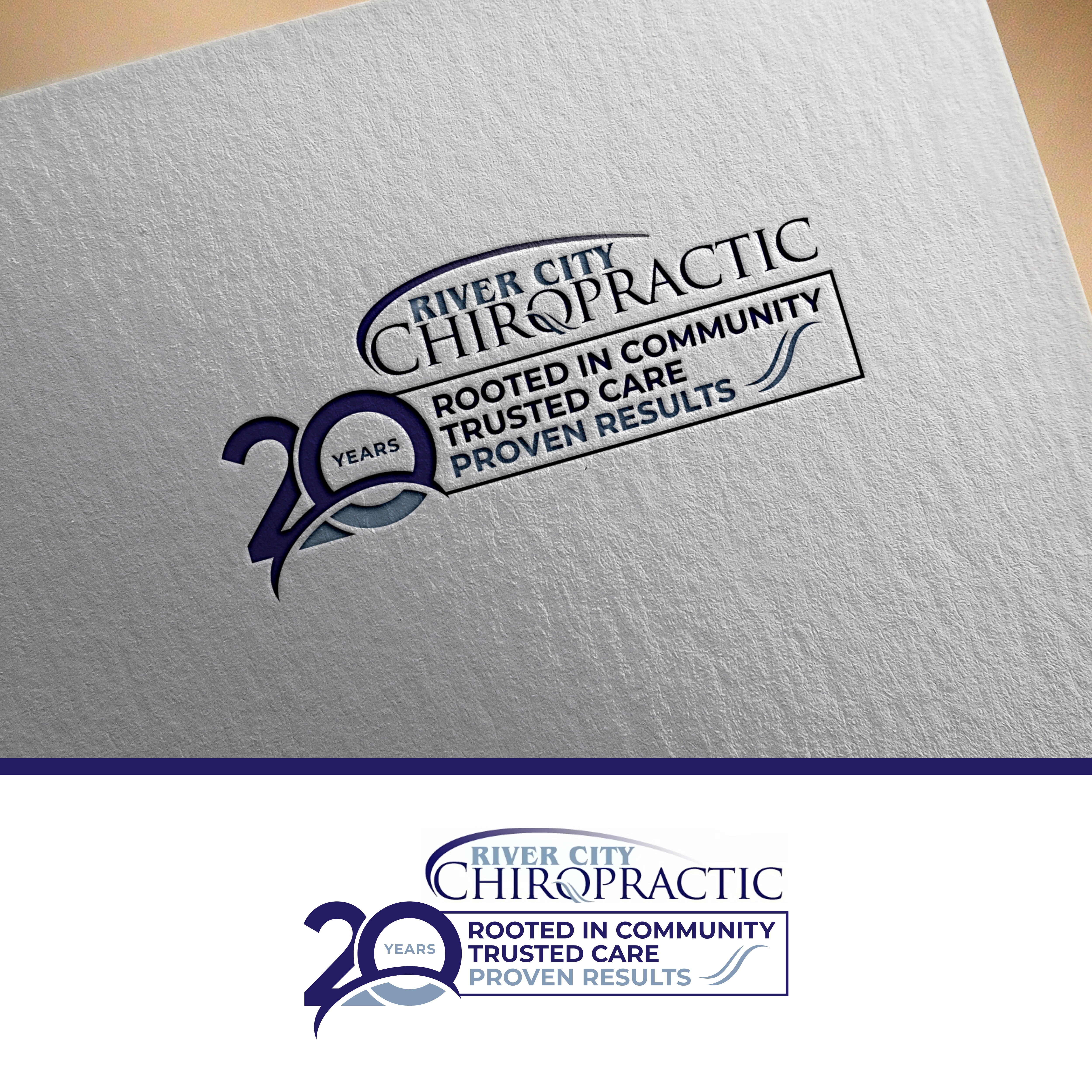 Design de Logo par victipedia pour River City Chiropractic | Design #36910711