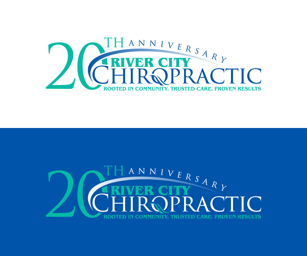 Design de Logo par Betycat pour River City Chiropractic | Design #36907233