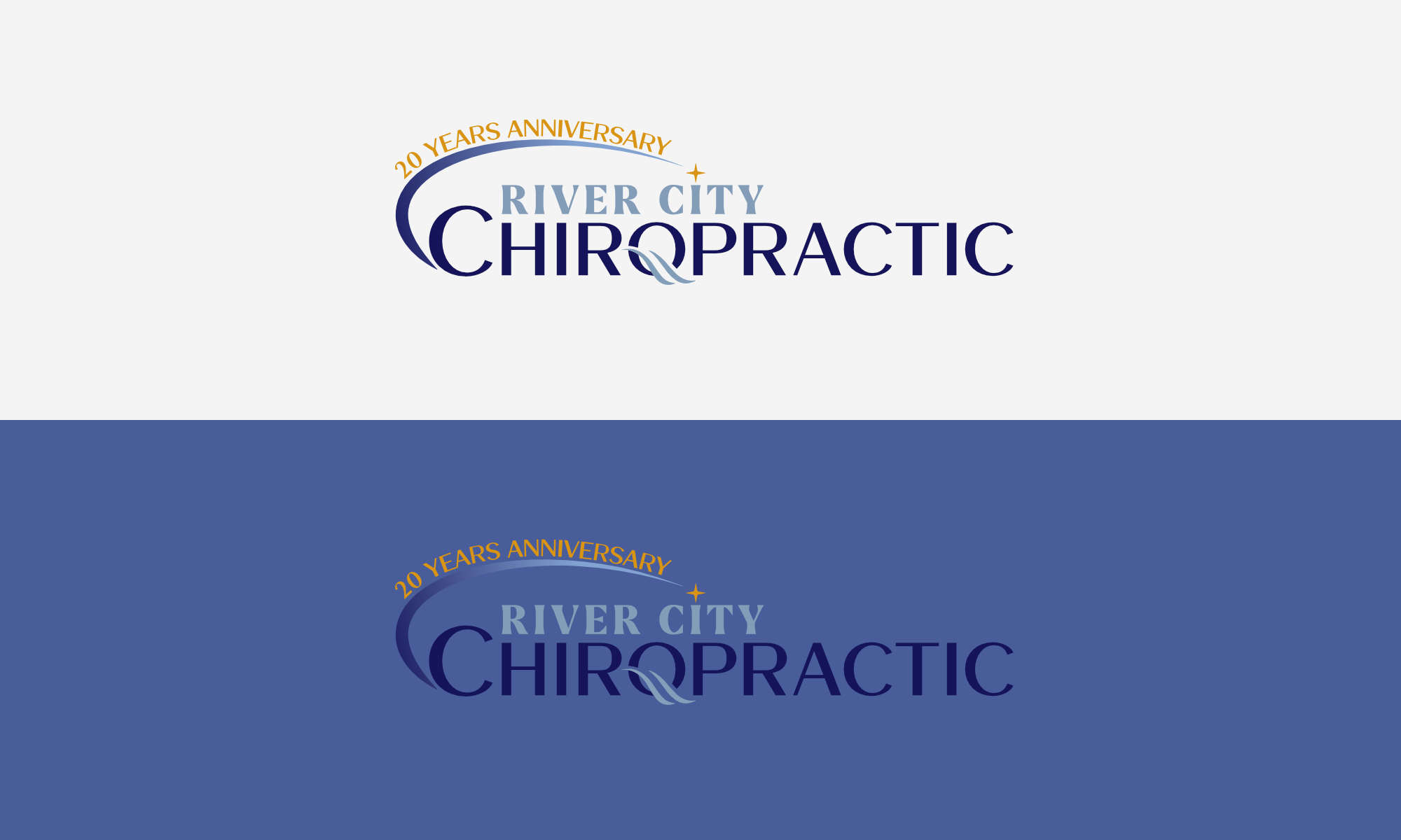 Logo-Design von John316 für River City Chiropractic | Design #36936516