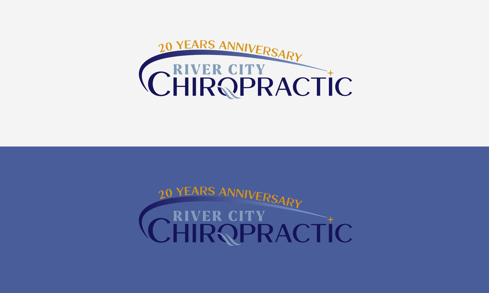 Logo-Design von John316 für River City Chiropractic | Design #36936540