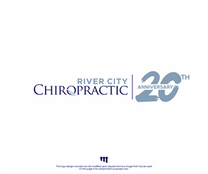 Diseño de Logo por MBARO para River City Chiropractic | Diseño: #36946644