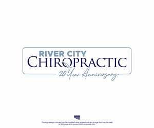 Diseño de Logo por MBARO para River City Chiropractic | Diseño: #36946646