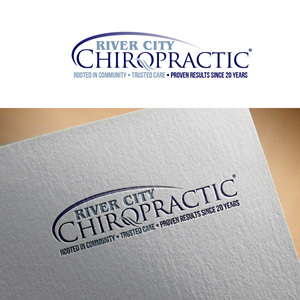 Diseño de Logo por AlphabetZero.com para River City Chiropractic | Diseño: #36910486