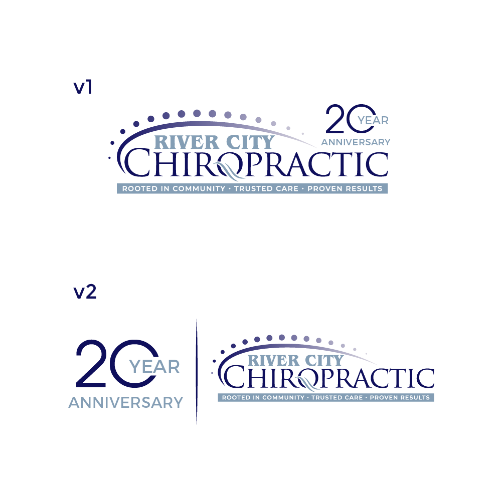 Design de Logo par AlphabetZero.com pour River City Chiropractic | Design #36910597