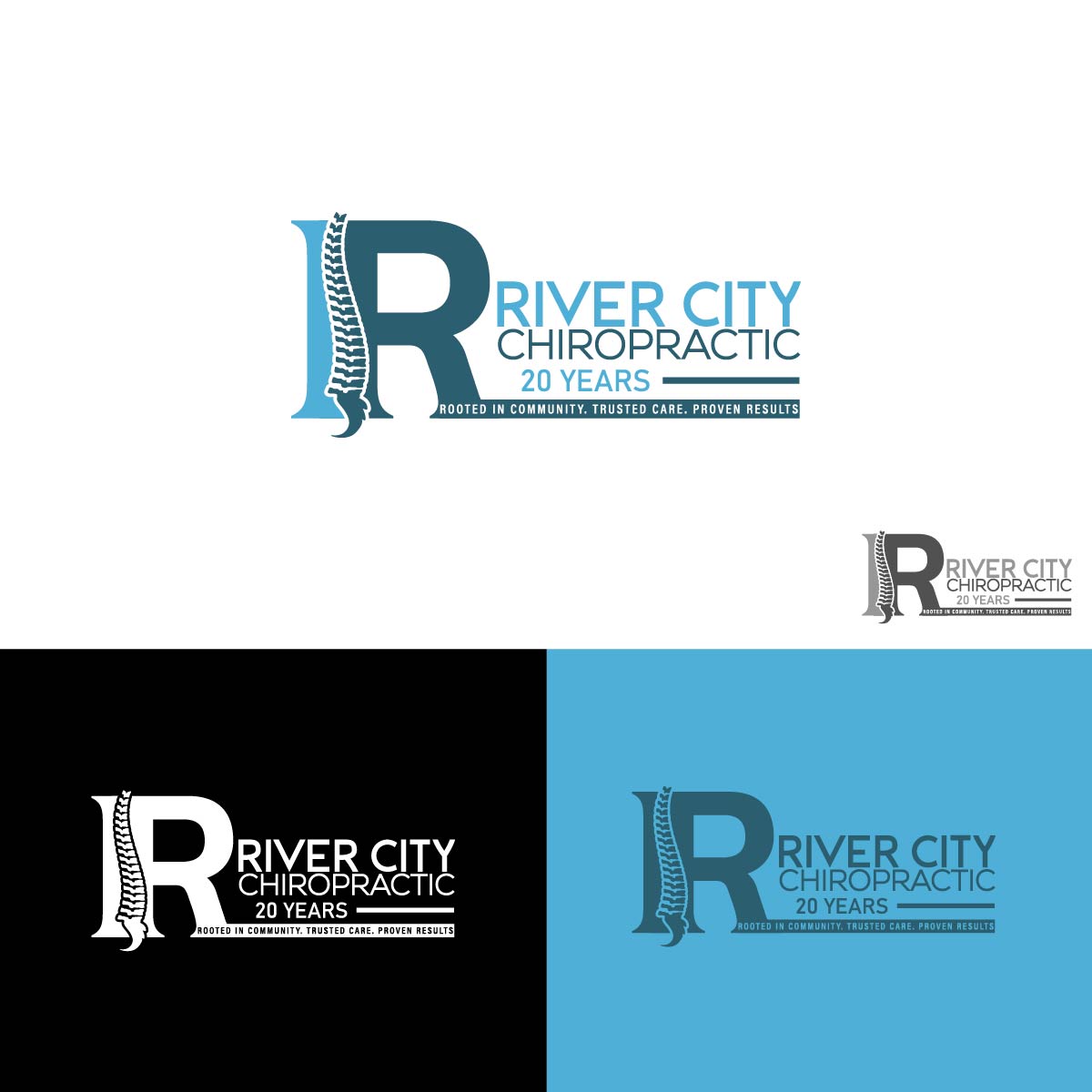 Design de Logo par KajalRekha pour River City Chiropractic | Design #36907515