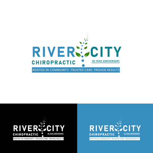 Design de Logo par KajalRekha pour River City Chiropractic | Design : #36907535