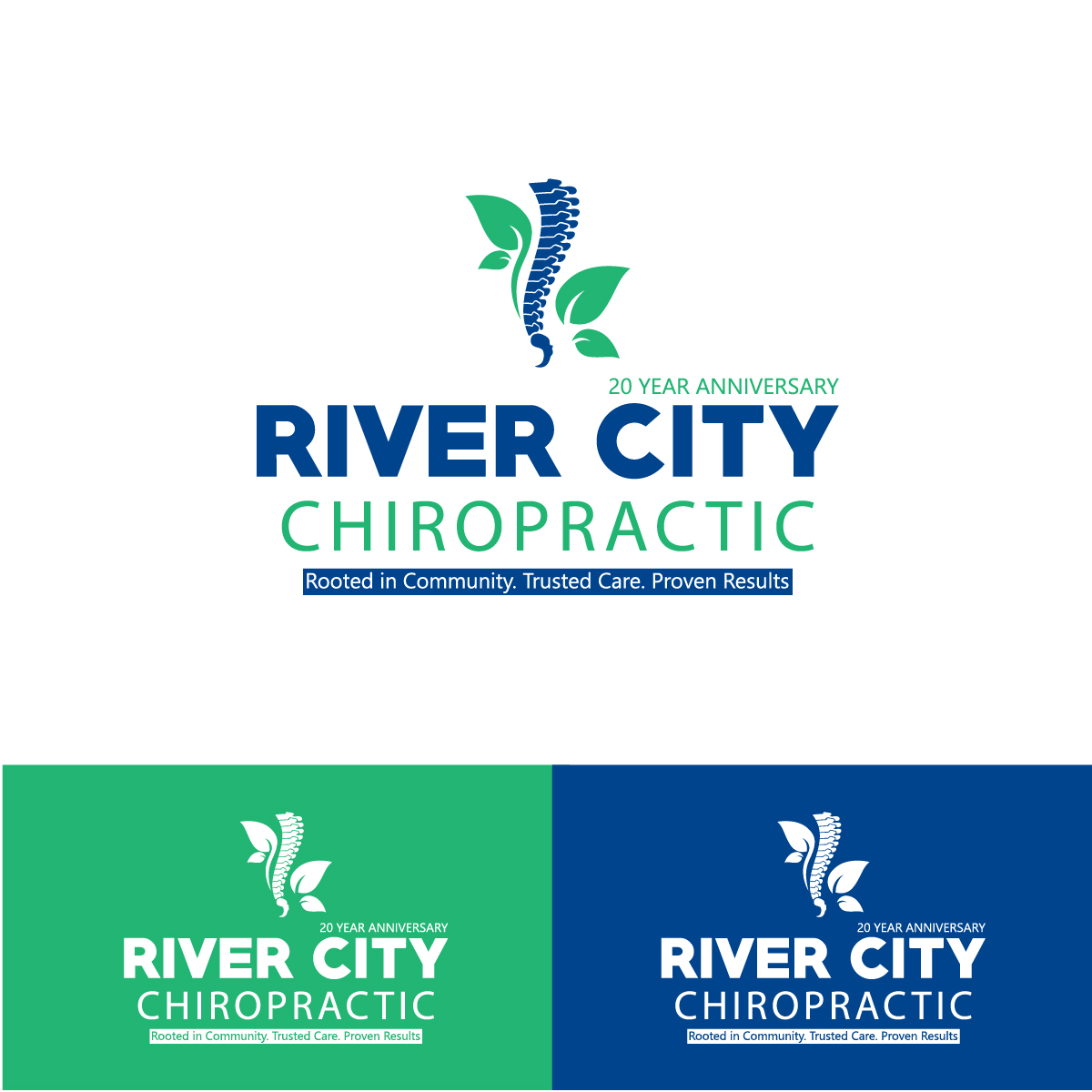 Design de Logo par KajalRekha pour River City Chiropractic | Design #36907536