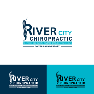 Design de Logo par KajalRekha pour River City Chiropractic | Design : #36908208