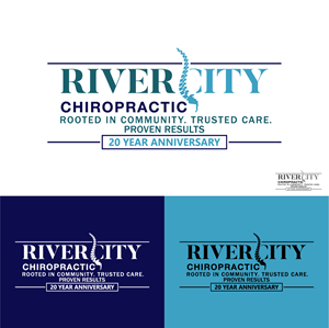 Design de Logo par KajalRekha pour River City Chiropractic | Design : #36908210