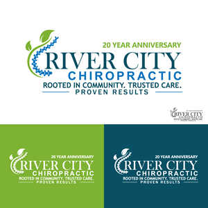 Design de Logo par KajalRekha pour River City Chiropractic | Design : #36908211