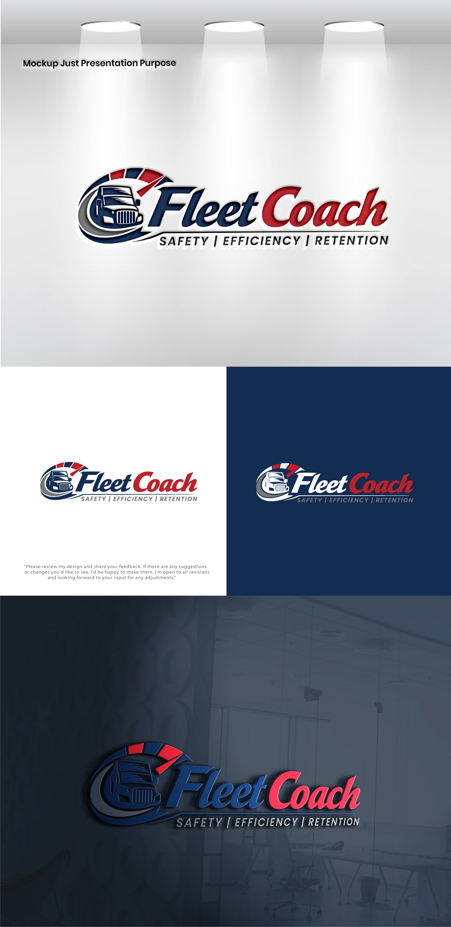 Logo Design by VectorForge for Fleet Coach | Design #36912269