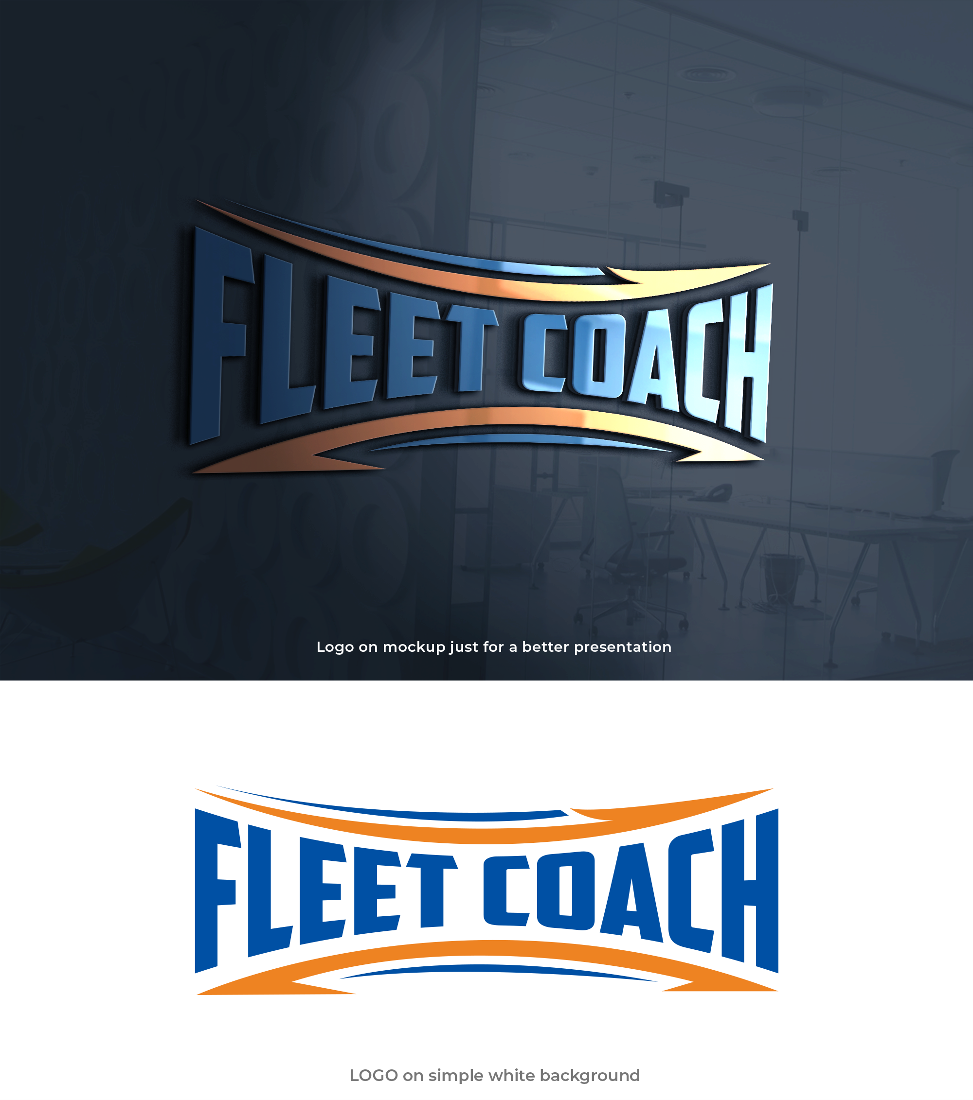 Logo Design by Asad Shaikh for Fleet Coach | Design #36909727