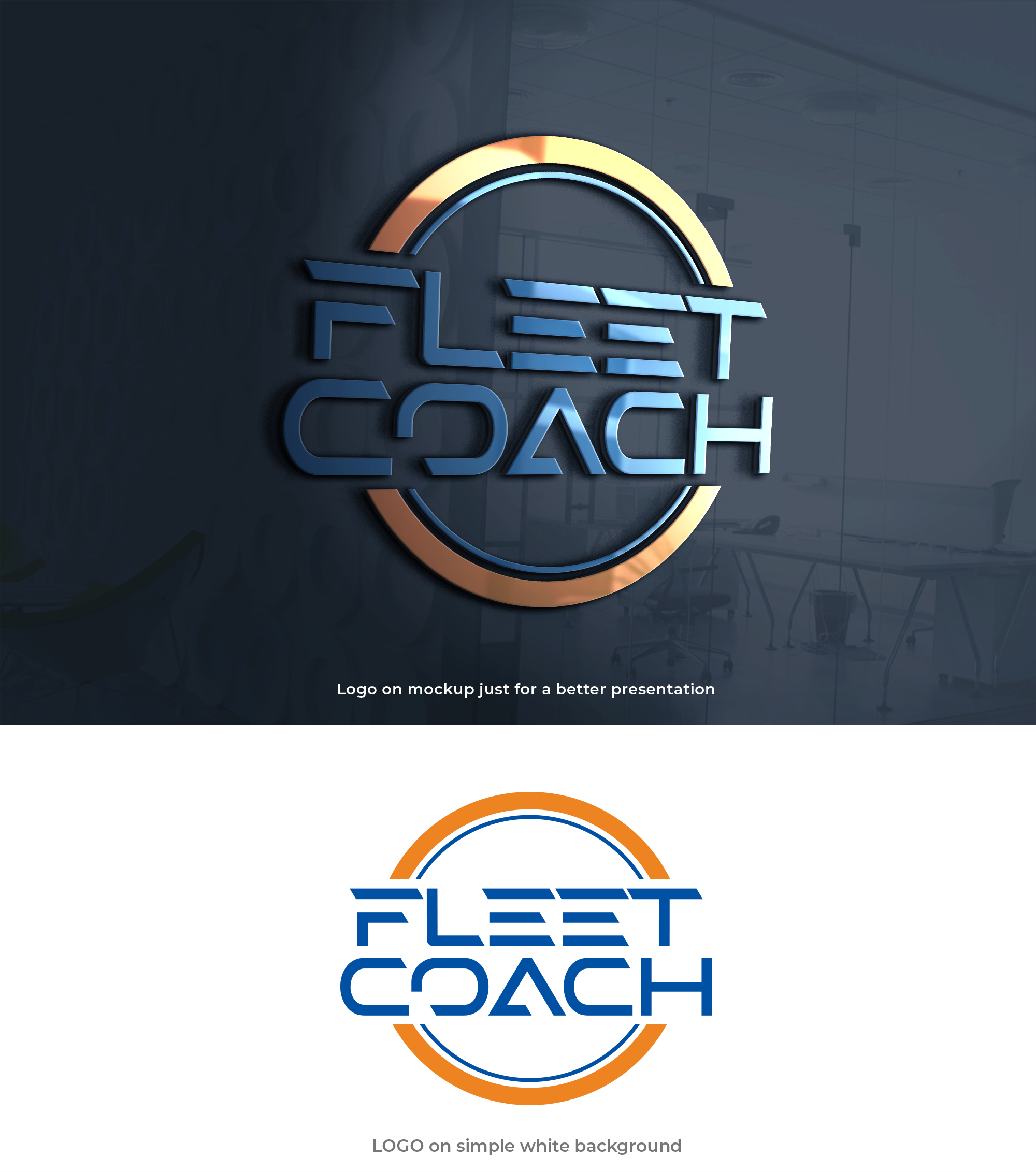 Logo Design by Asad Shaikh for Fleet Coach | Design #36909728
