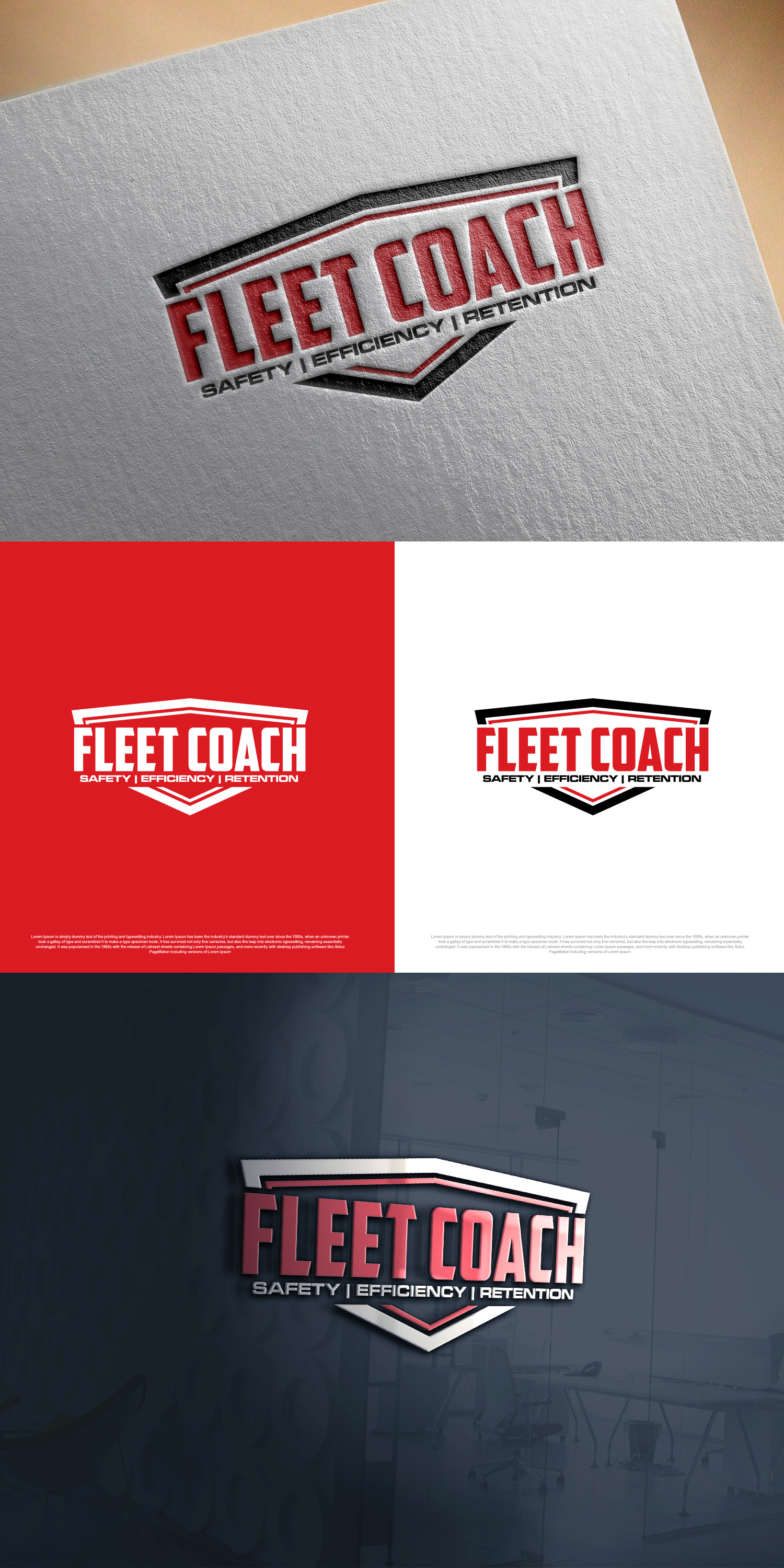 Logo Design by Ahsan Designs for Fleet Coach | Design #36905505
