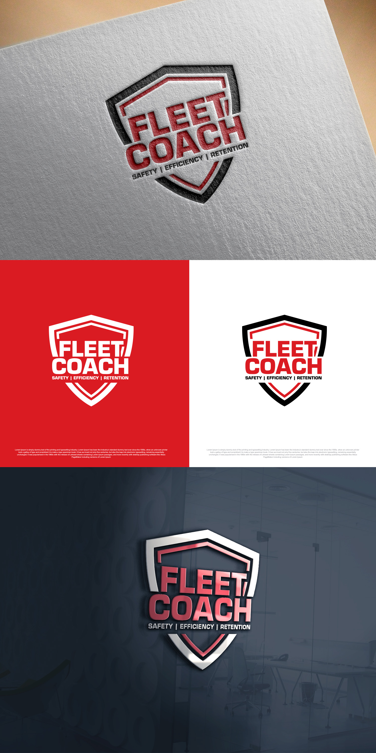 Logo Design by Ahsan Designs for Fleet Coach | Design #36905506