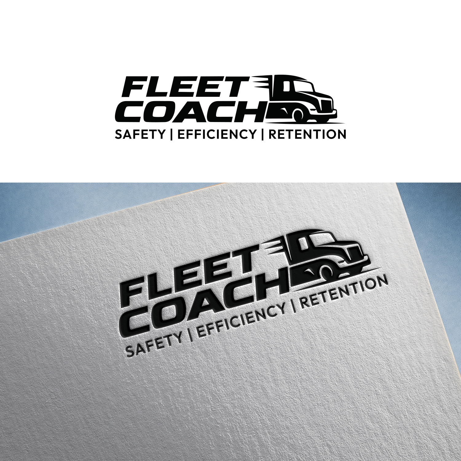 Logo Design by zoniee Creations for Fleet Coach | Design #36921525