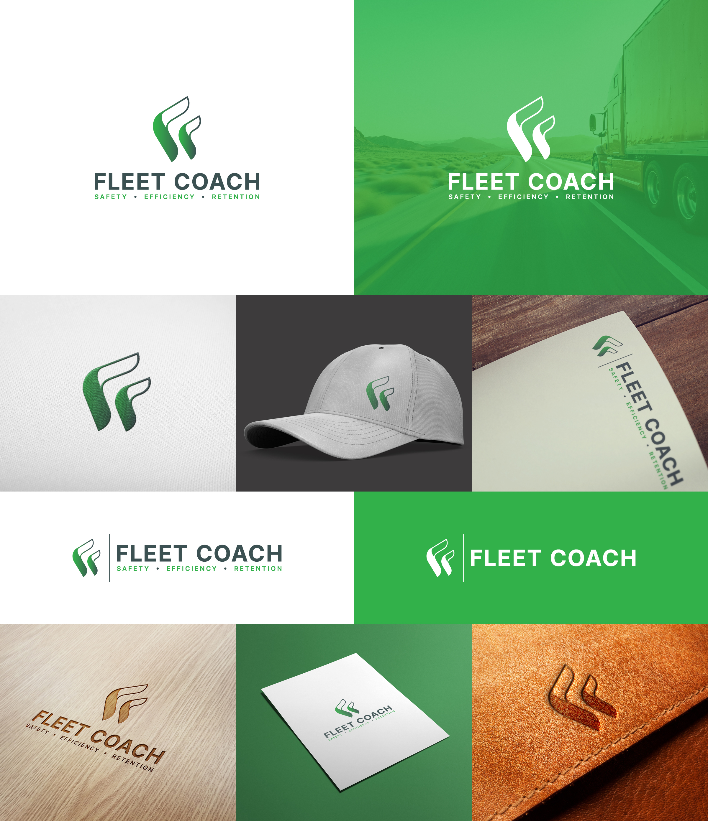 Logo Design by NineOwl for Fleet Coach | Design #36907151