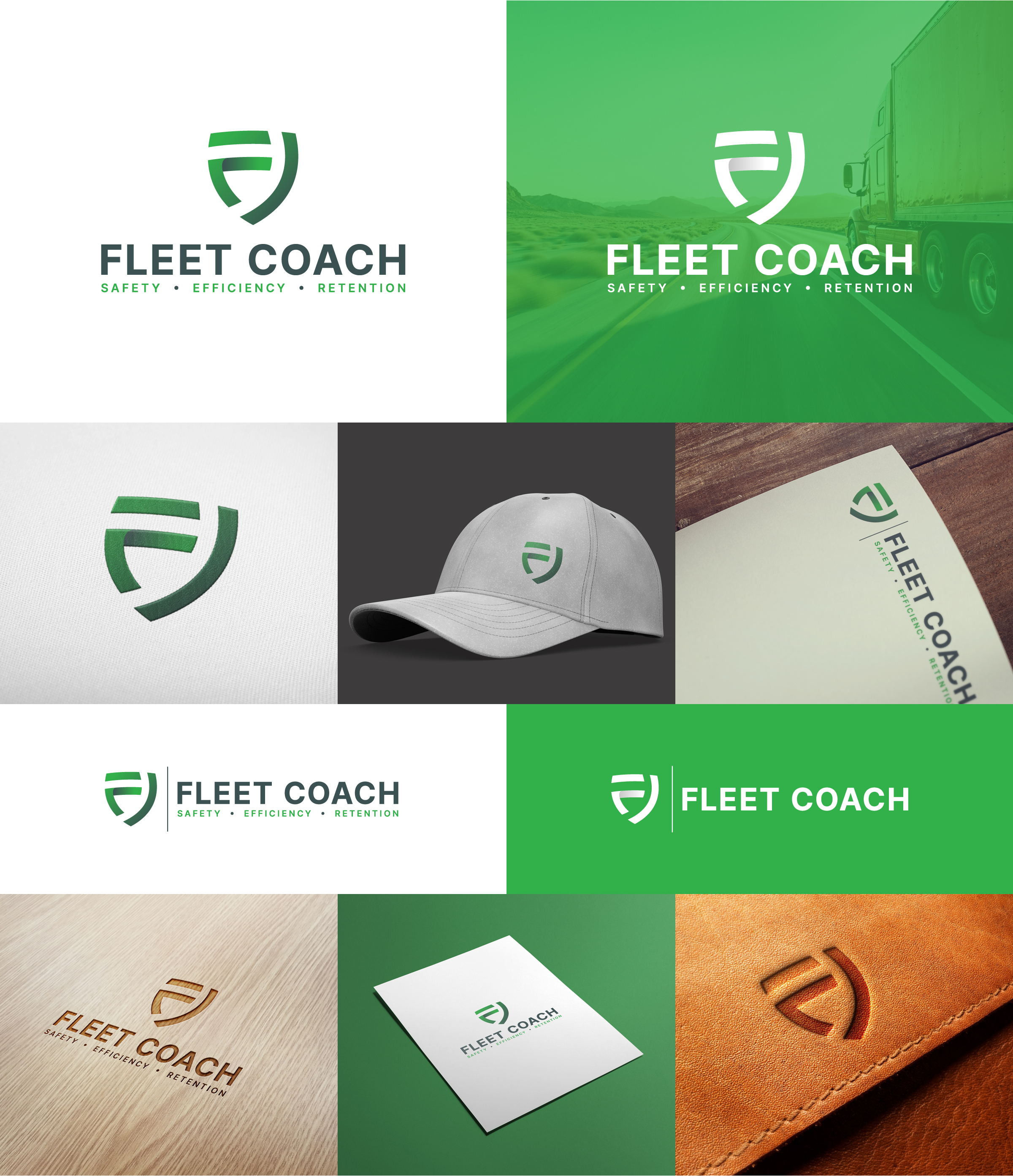 Logo Design by NineOwl for Fleet Coach | Design #36908735