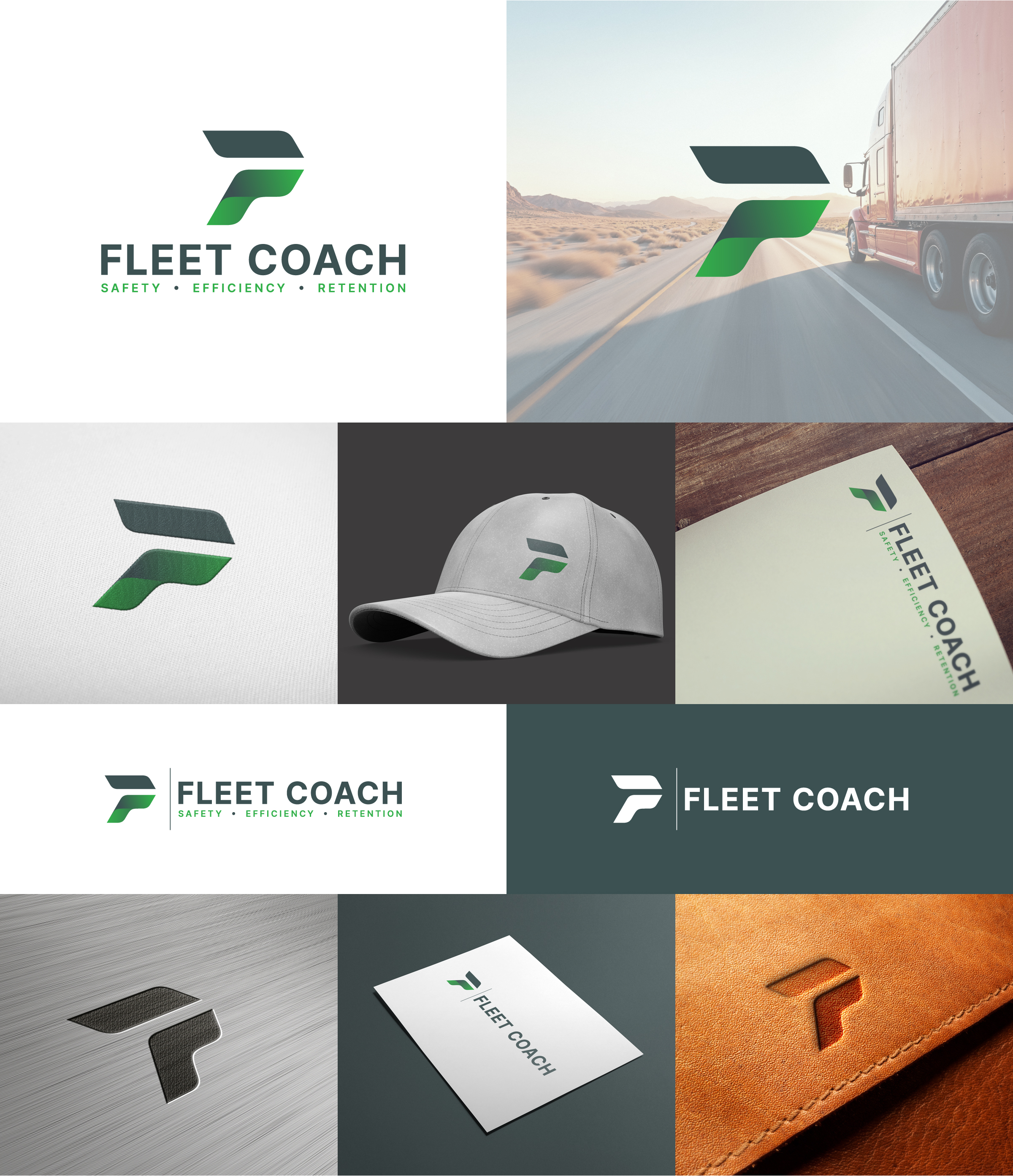 Logo Design by NineOwl for Fleet Coach | Design #36916607
