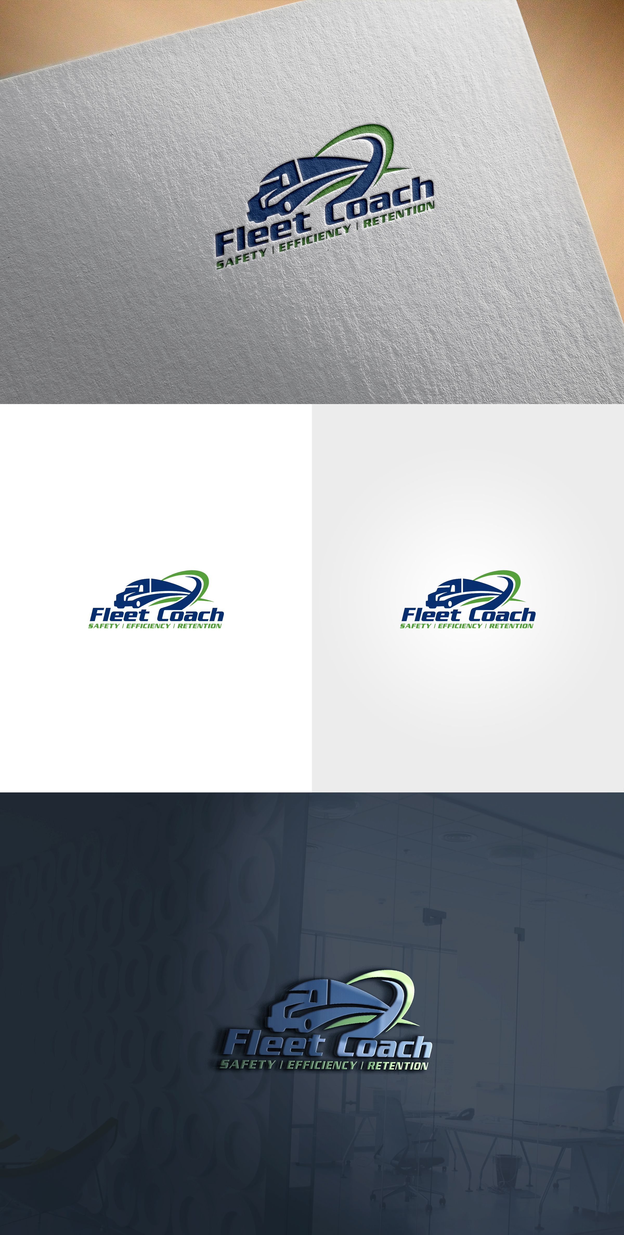 Logo Design by Soonia for Fleet Coach | Design #36908244