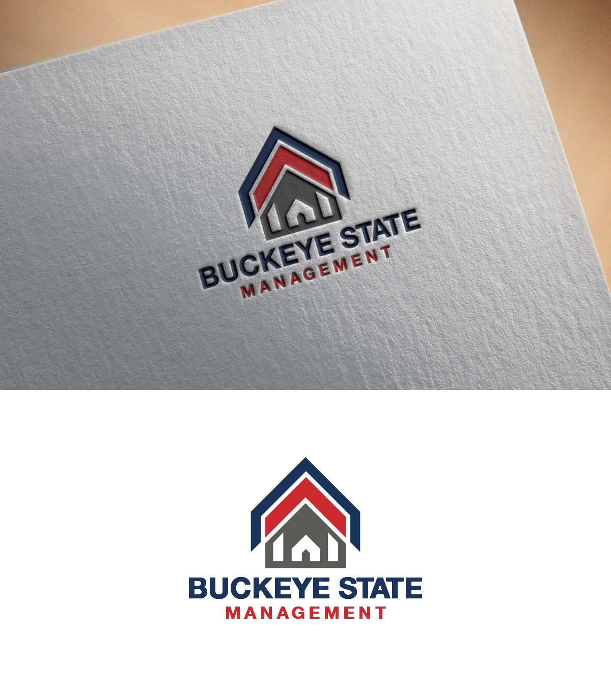 Logo Design by Winner Studio for Buckeye State Management | Design #36906782