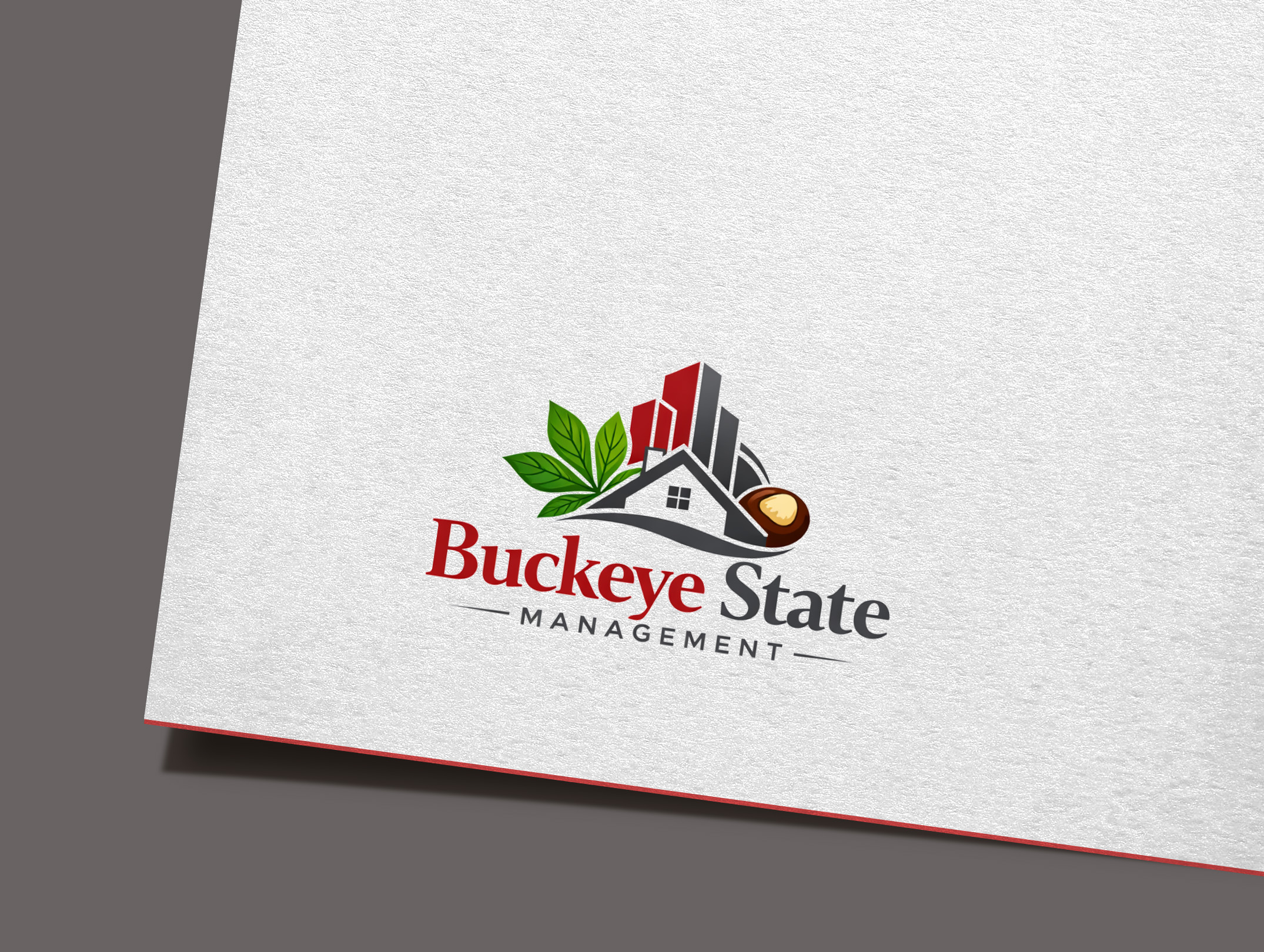 Logo Design by Nova Creative Designs for Buckeye State Management | Design #36909988