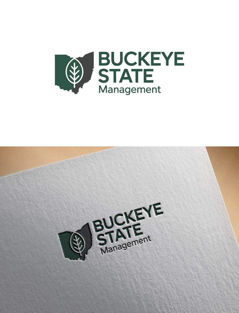 Logo Design by KING JM for Buckeye State Management | Design #36906040