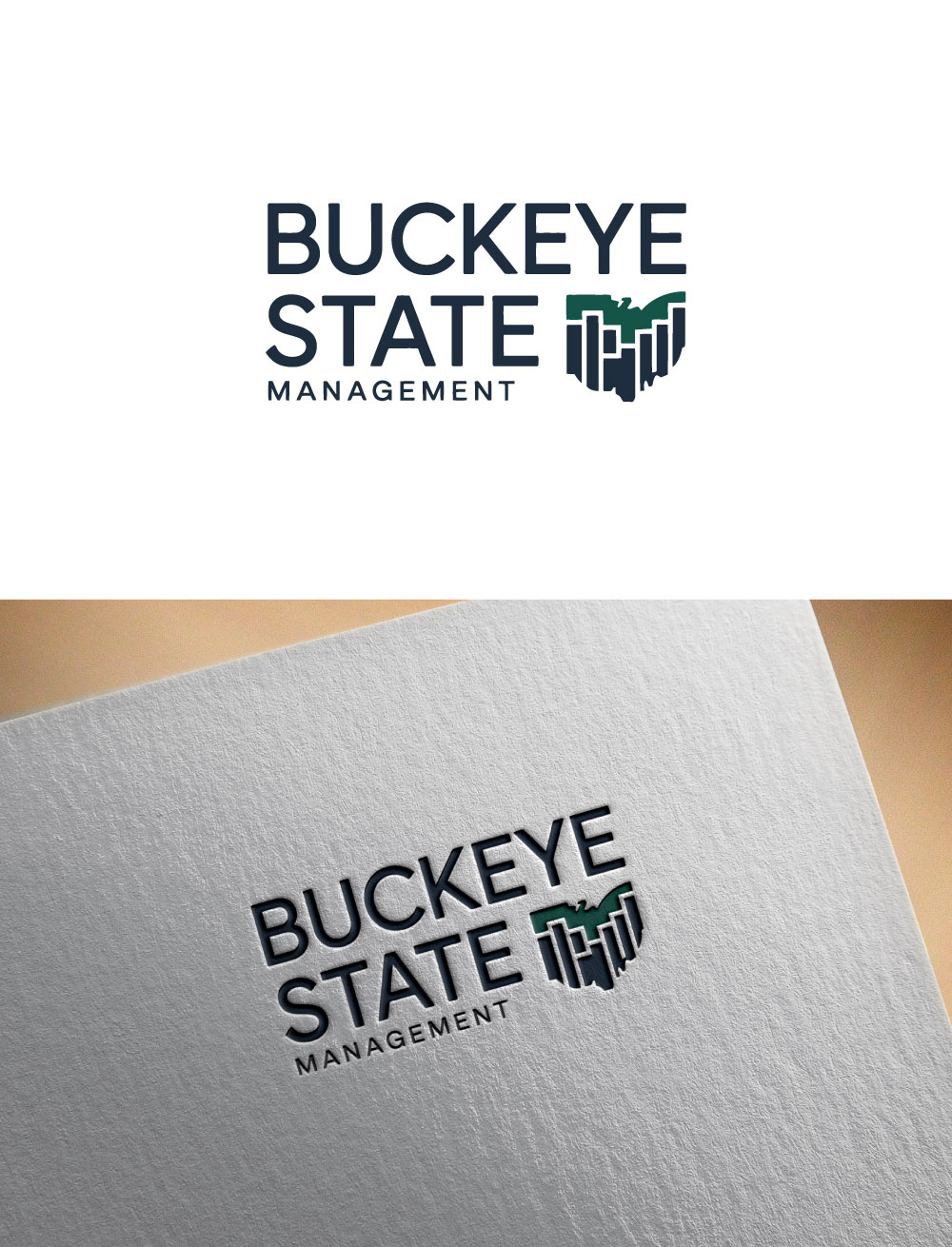Logo Design by KING JM for Buckeye State Management | Design #36906042
