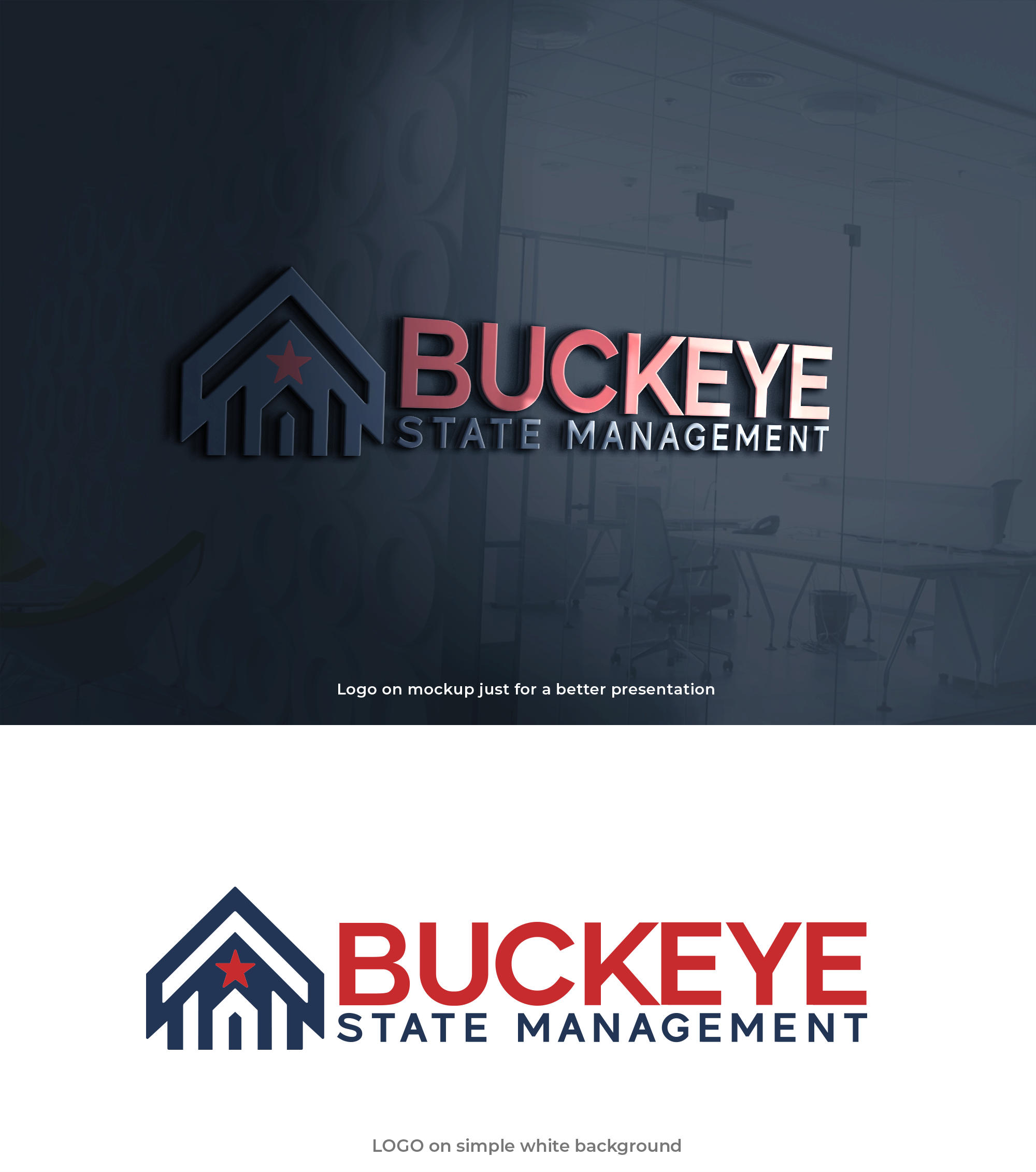 Logo Design by Asad Shaikh for Buckeye State Management | Design #36909725