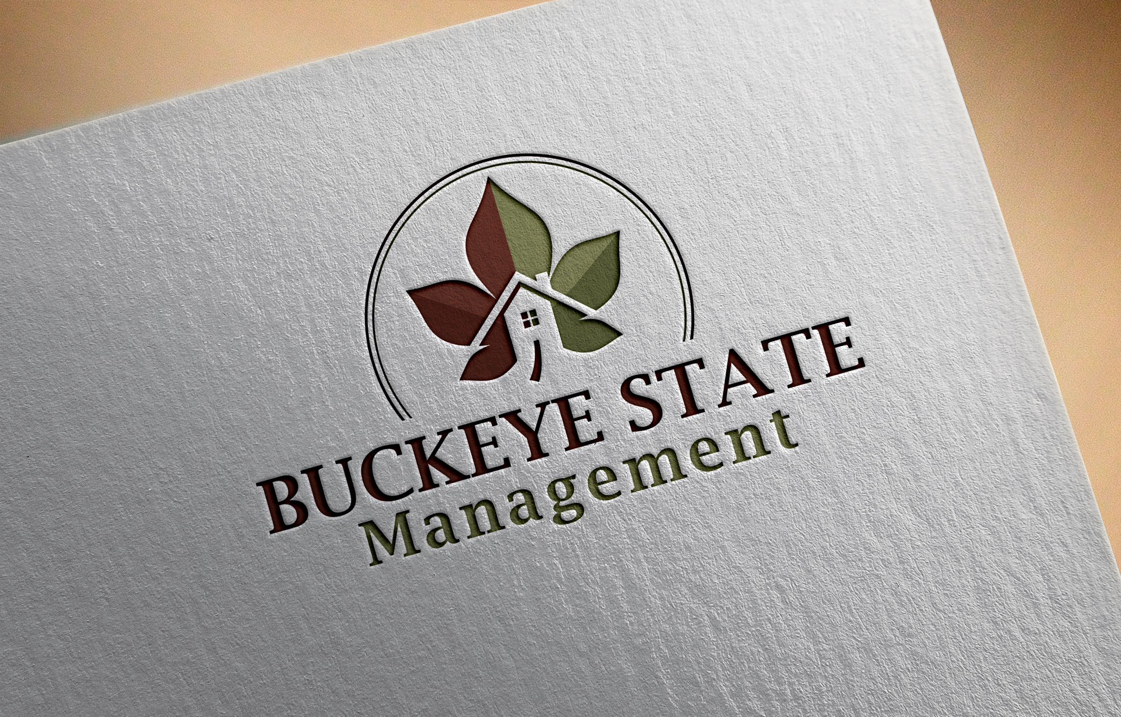 Diseño de Logo por FARU.......... para Buckeye State Management | Diseño #36906344