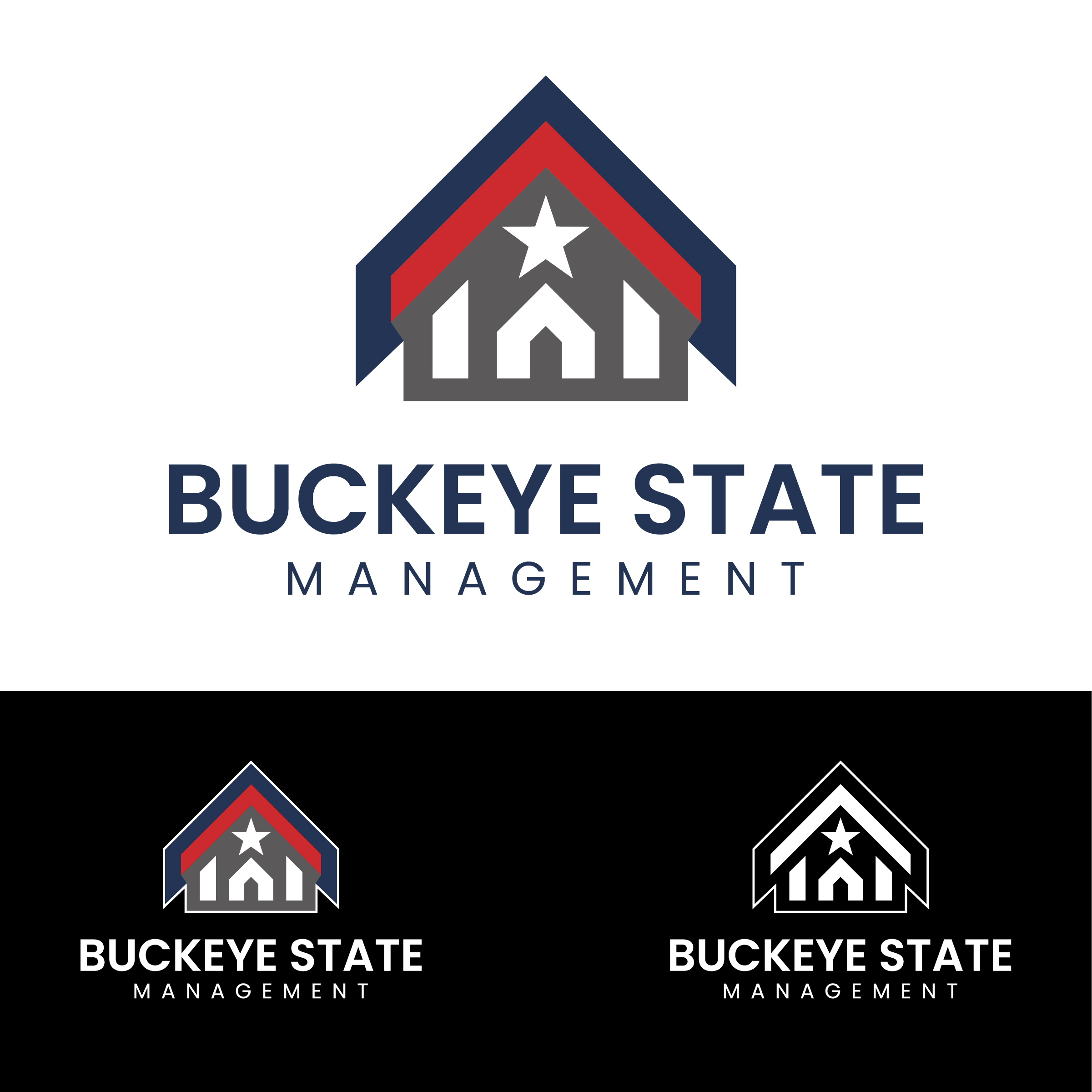Logo Design by John Mark Arts for Buckeye State Management | Design #36906503