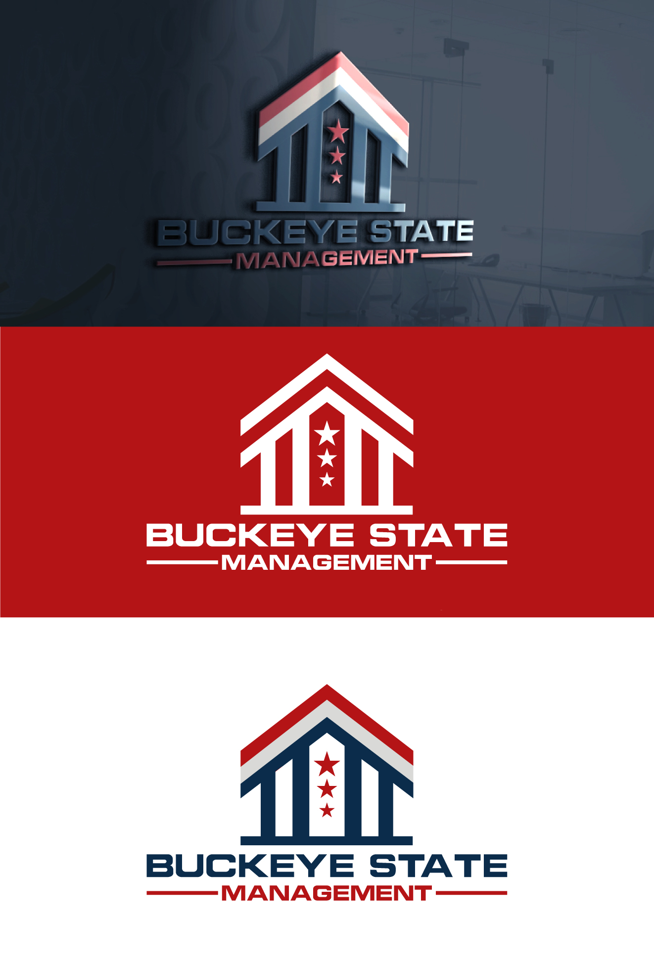 Logo Design by VisionCraft™ for Buckeye State Management | Design #36909292