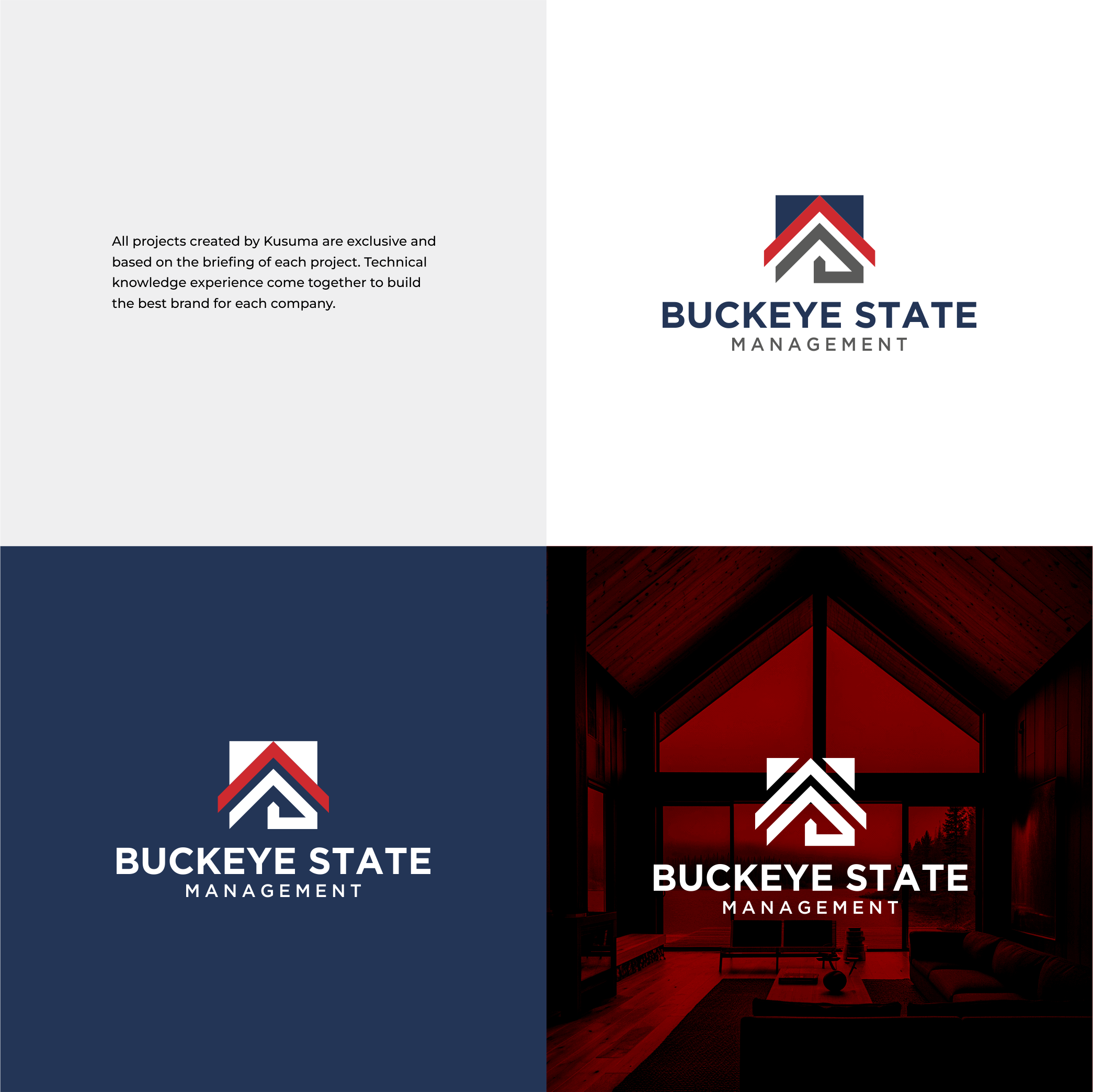 Logo Design by Kusuma Studio for Buckeye State Management | Design #36909806