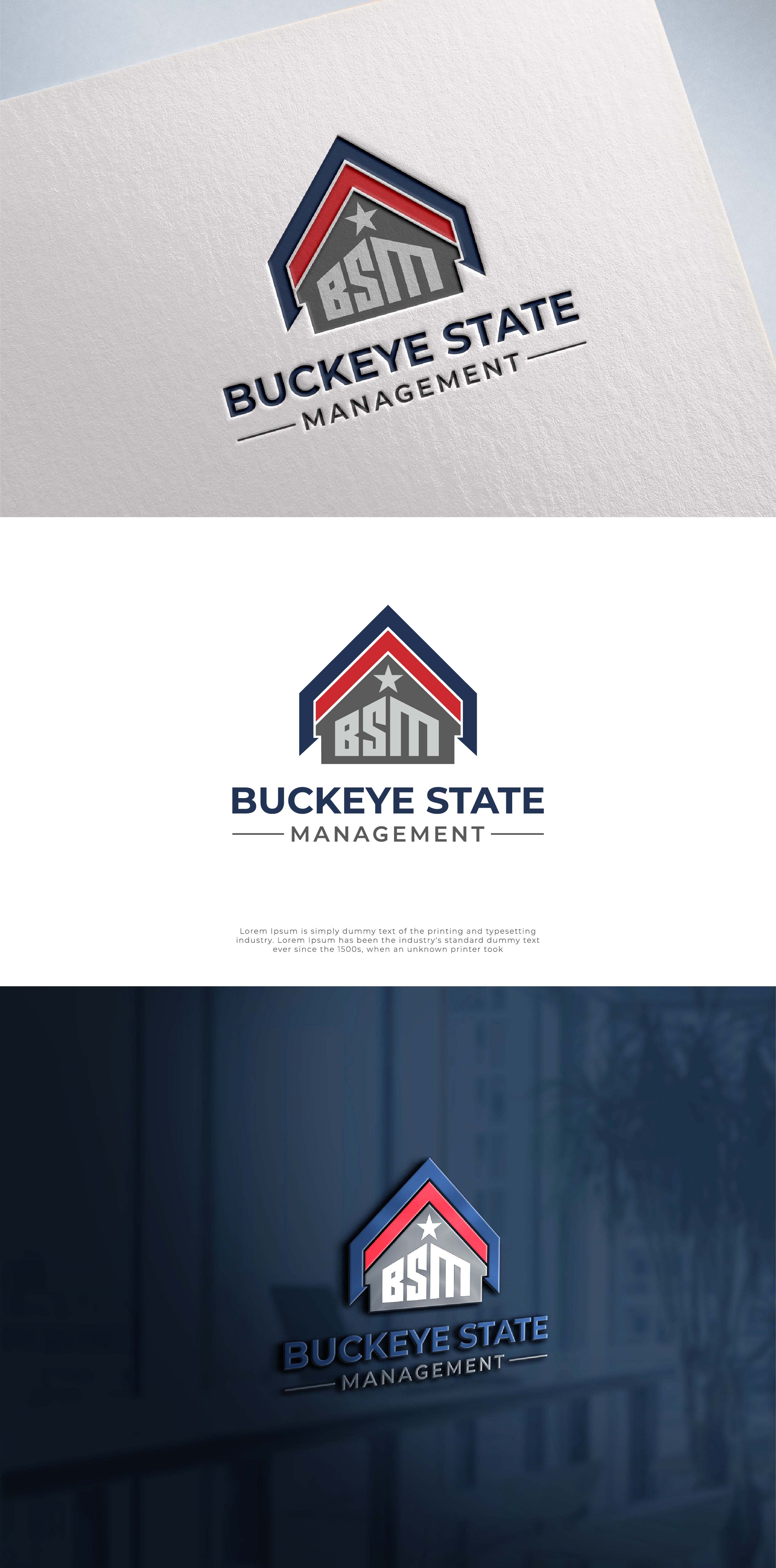 Diseño de Logo por Logo Maker Zone para Buckeye State Management | Diseño #36914067