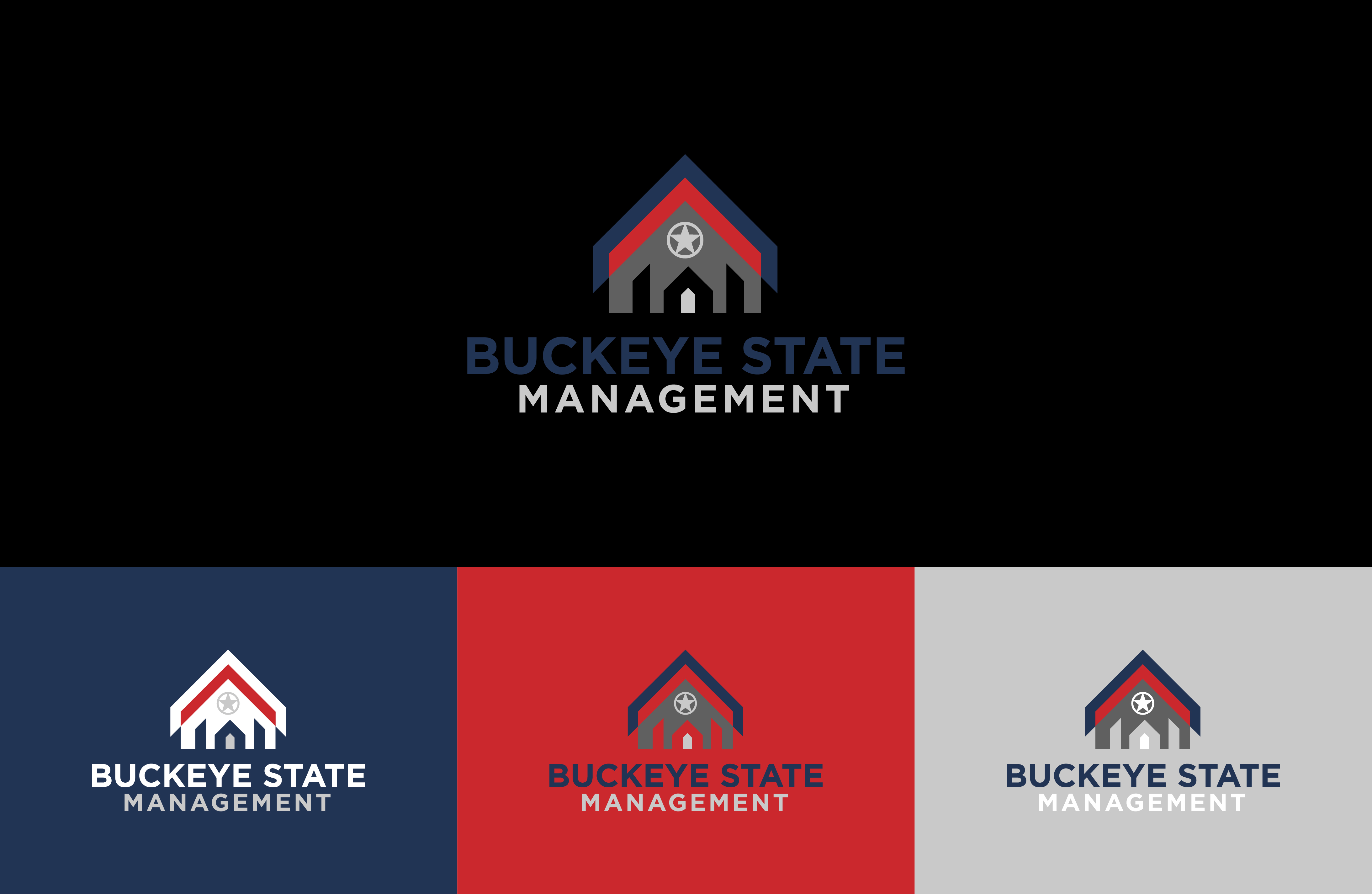 Logo Design by Ridg0 for Buckeye State Management | Design #36905667