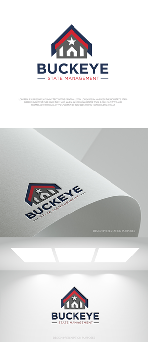 Logo Design by zebronicgraphic for Buckeye State Management | Design: #36908103