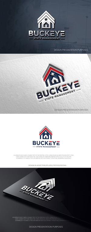 Logo Design by zebronicgraphic for Buckeye State Management | Design: #36908105