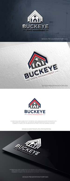 Logo Design by zebronicgraphic for Buckeye State Management | Design: #36908106