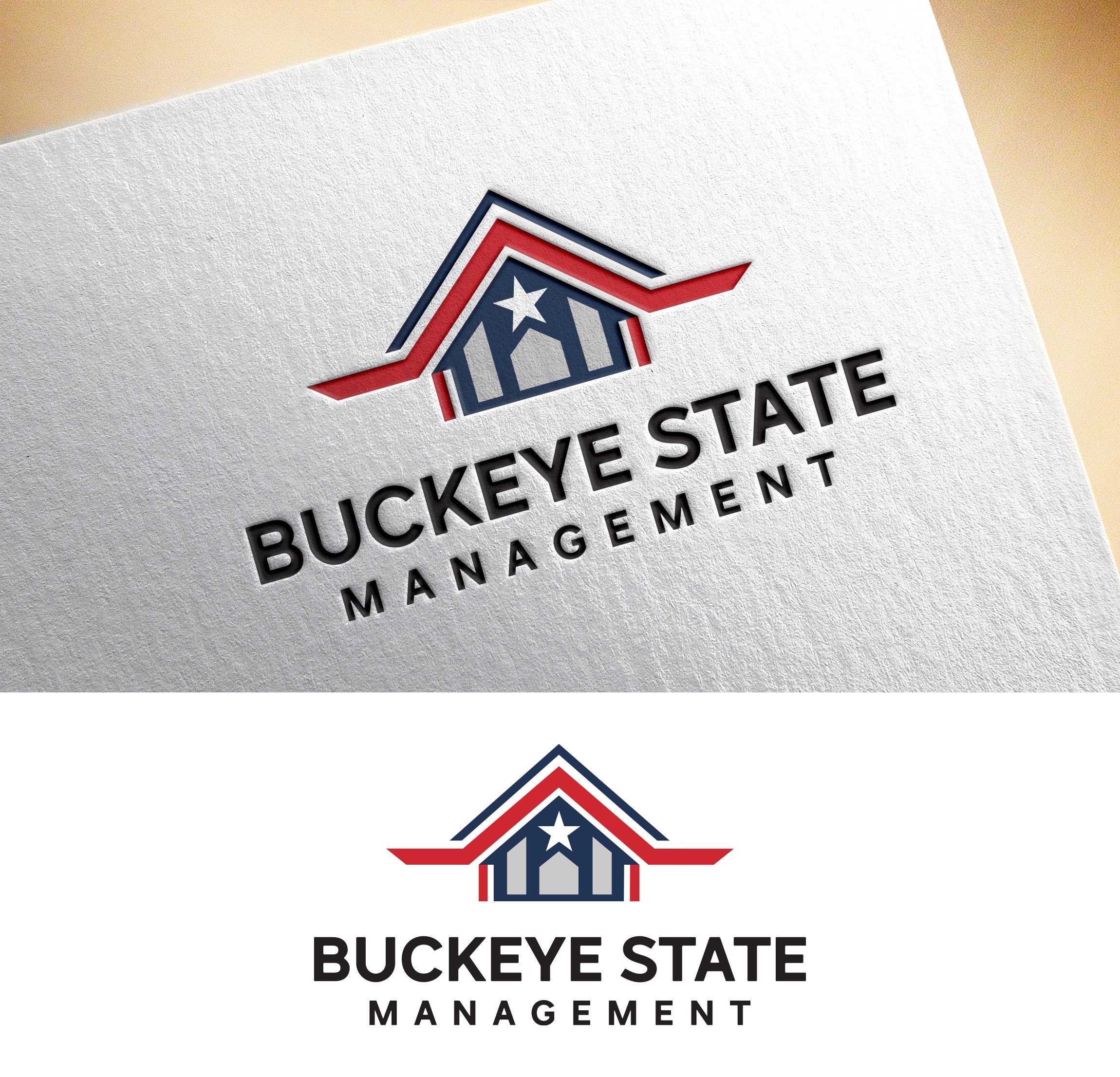 Logo Design by Impressive Designs for Buckeye State Management | Design #36907550
