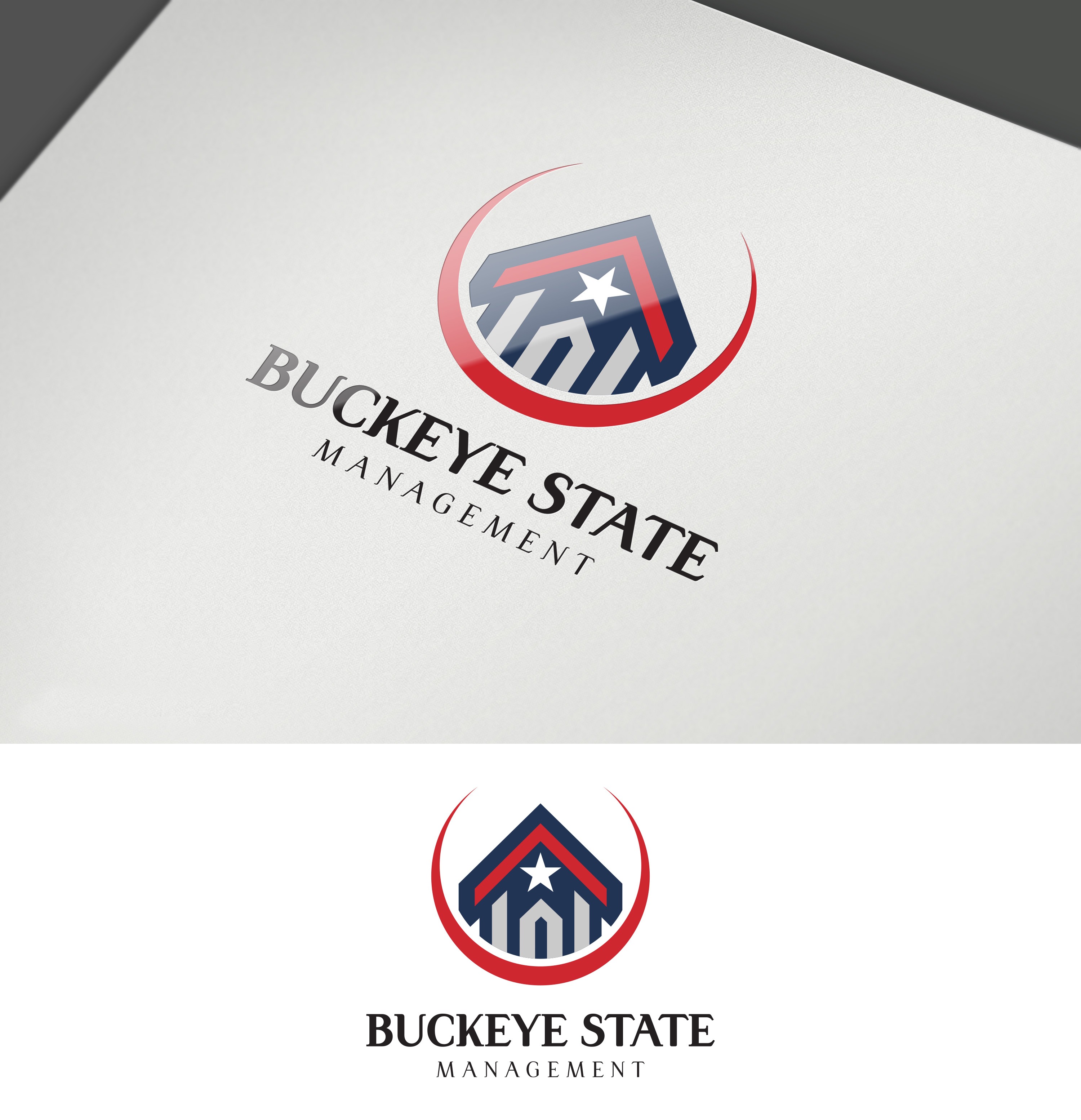 Logo Design by Impressive Designs for Buckeye State Management | Design #36907551
