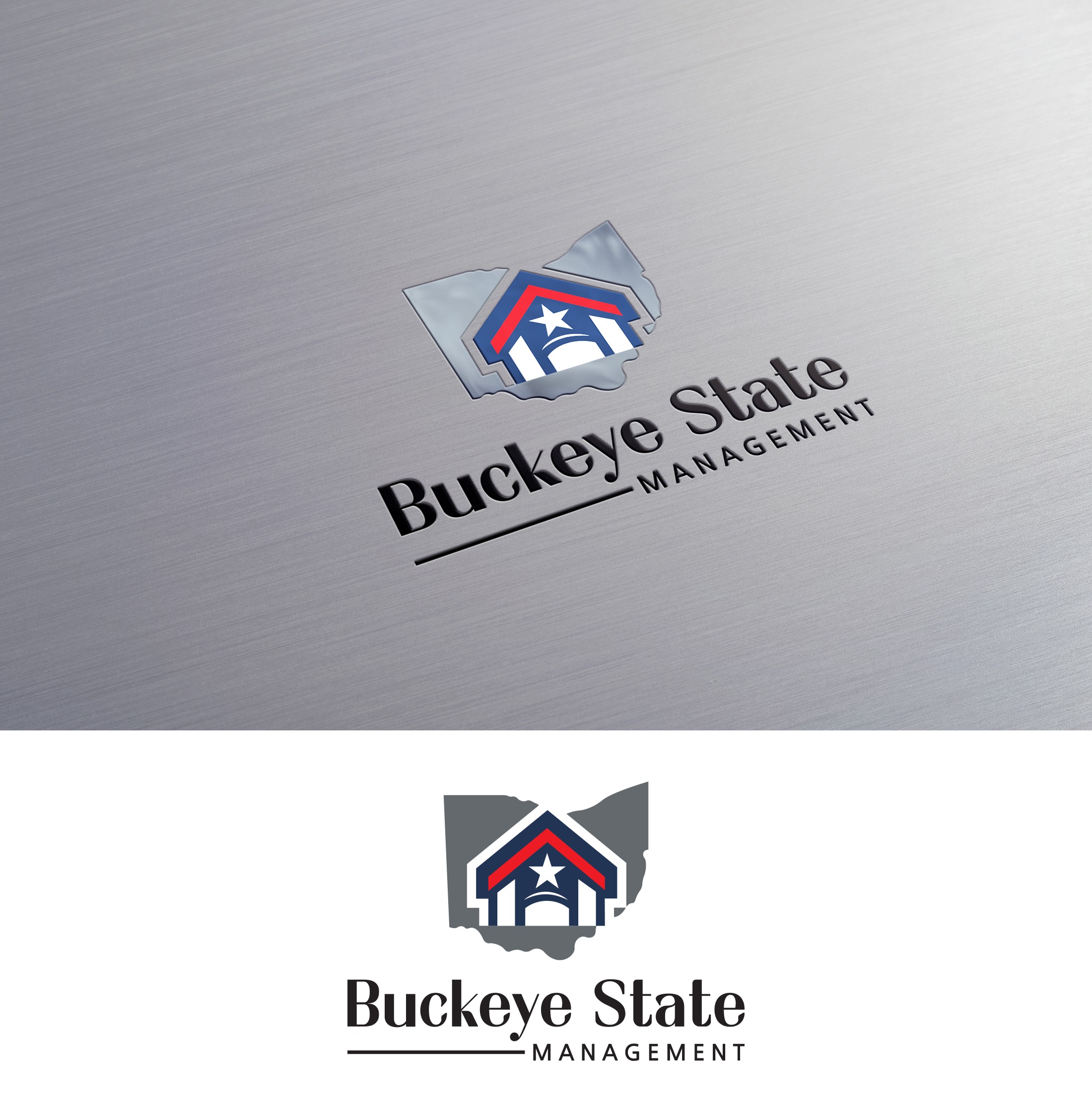 Logo Design by Impressive Designs for Buckeye State Management | Design #36907553