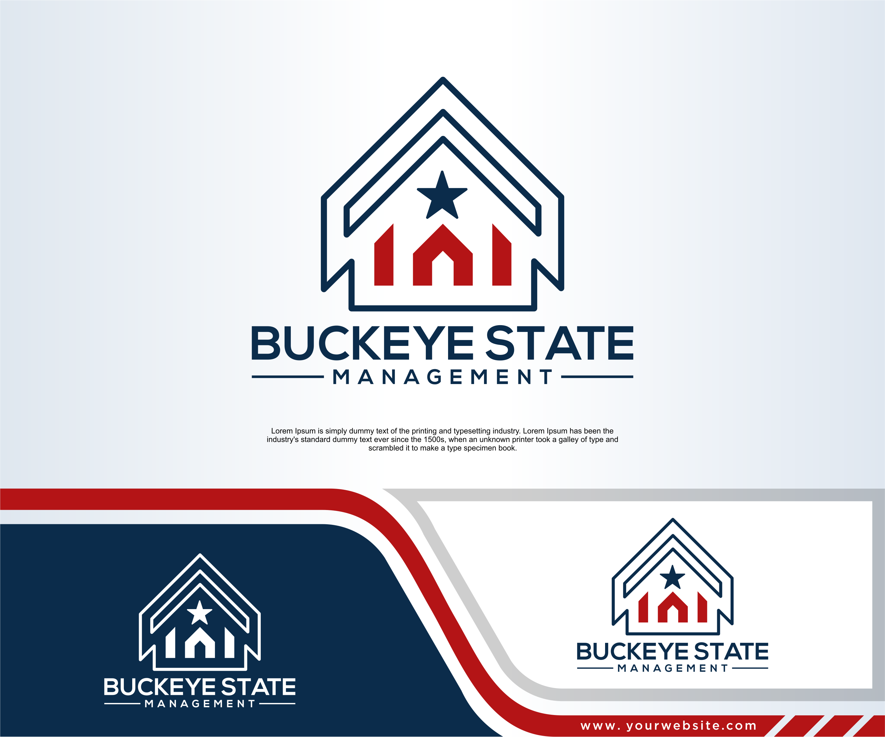 Logo Design by dobleh_creative for Buckeye State Management | Design #36908214