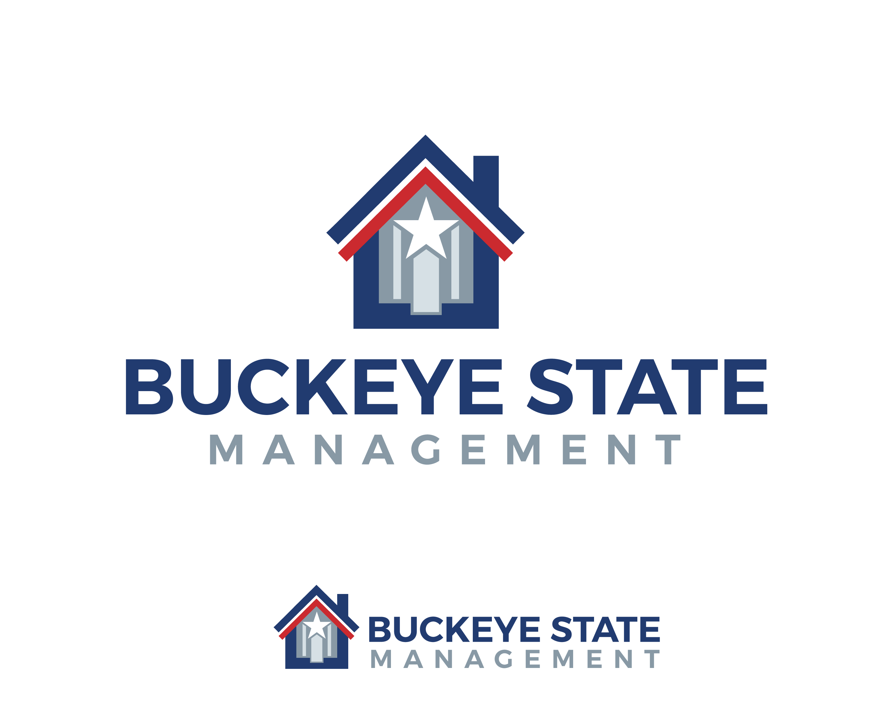 Logo Design by UMBRA Designs for Buckeye State Management | Design #36906788