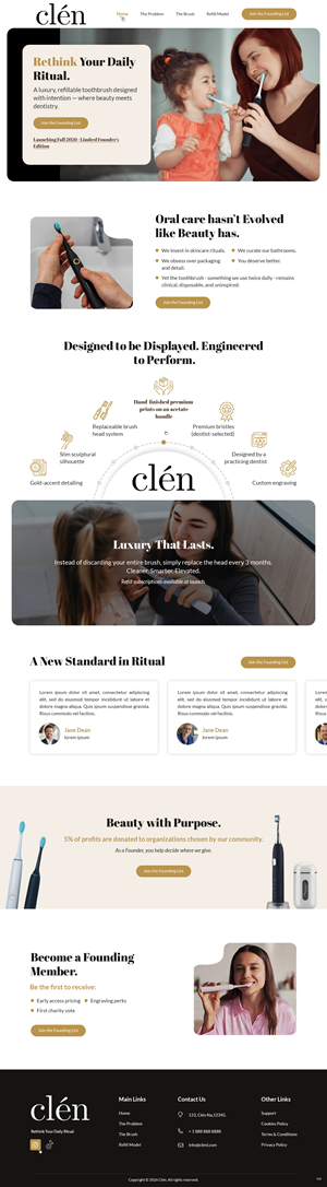 Landing Page Design by pb for this project | Design: #36914099
